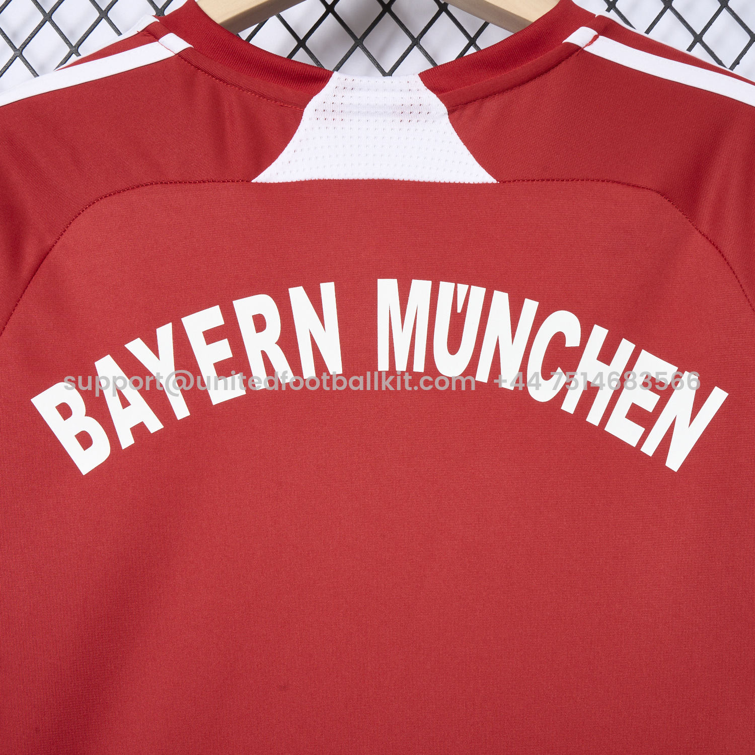 Unitedfootballkit.com | Retro Bayern Munich 2007-08 Home Jersey -Customize Name, Number and Patch | Worldwide Shipping