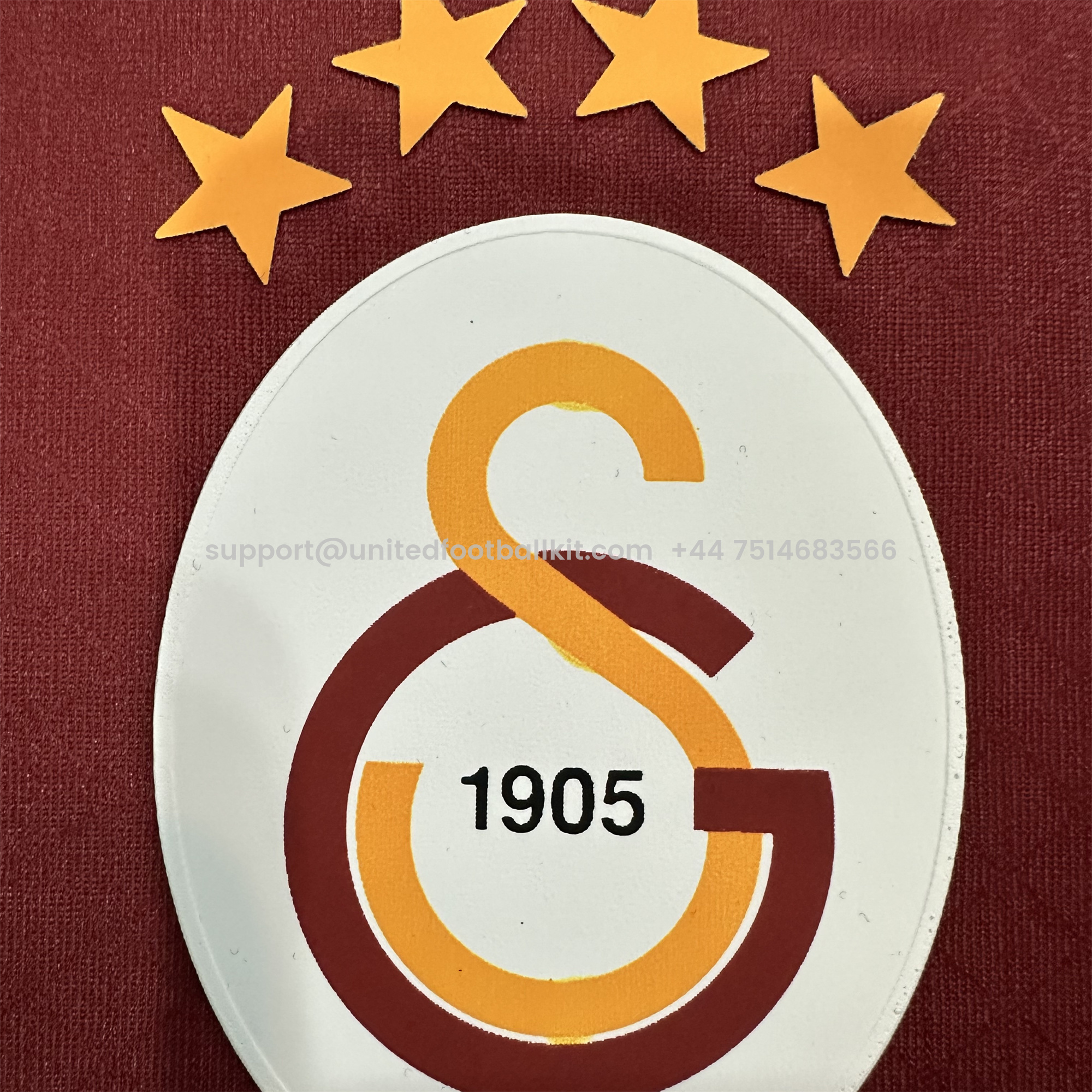 Unitedfootballkit.com | Galatasaray 24-25 Home Jersey - Player Version -Customize Name, Number and Patch | Worldwide Shipping