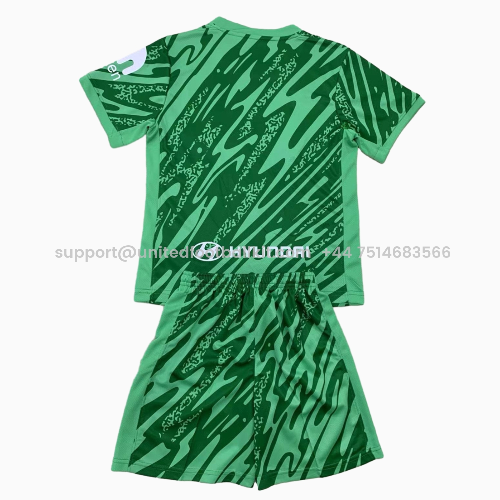 Unitedfootballkit.com | Atletico Madrid 24-25 Green Goalkeeper Men's Adult Jersey Set - Fans Version -Customize Name, Number and Patch | Worldwide Shipping