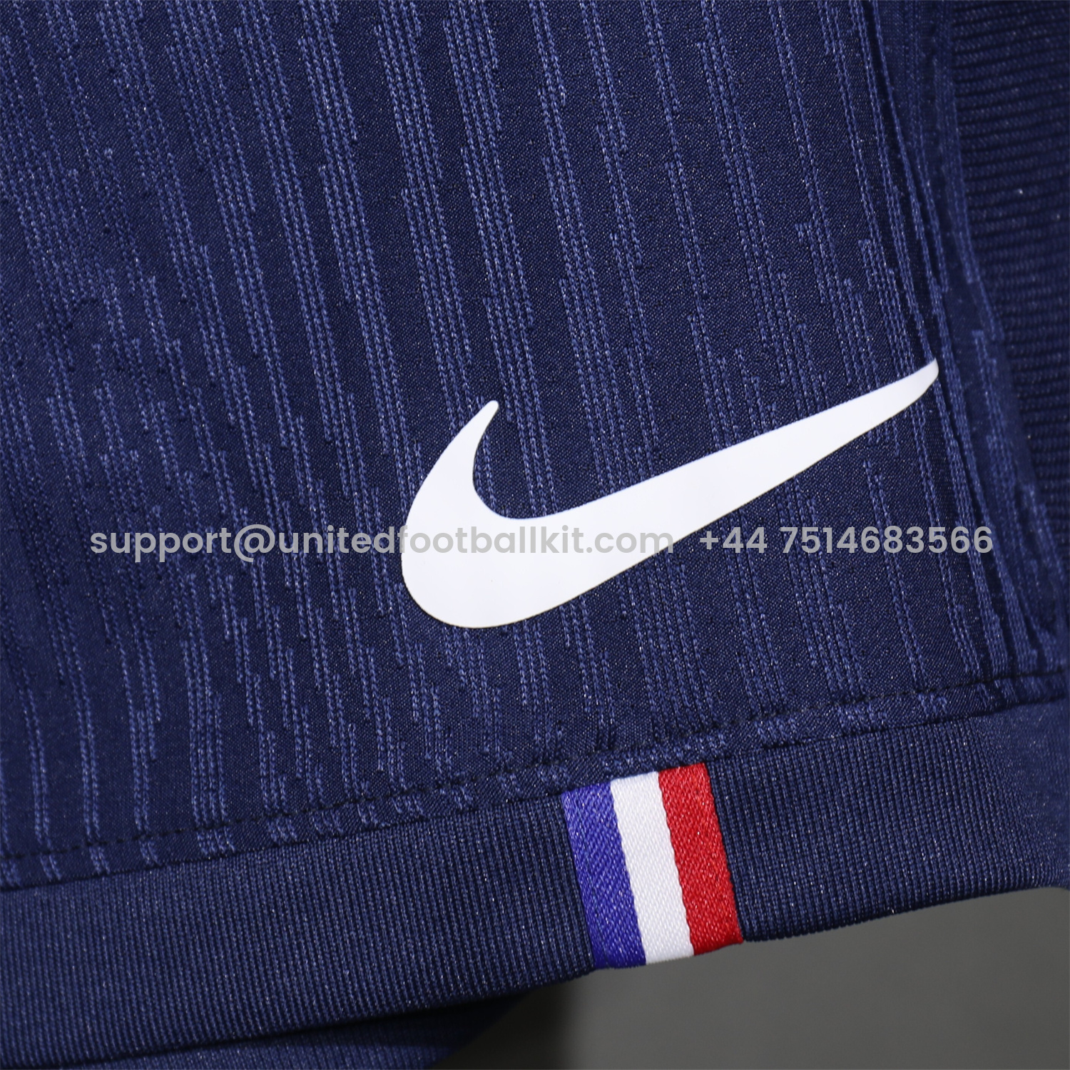 Unitedfootballkit.com | Paris Saint-Germain PSG 25-26 Home Blue Shorts - Player Version -Customize Name, Number and Patch | Worldwide Shipping