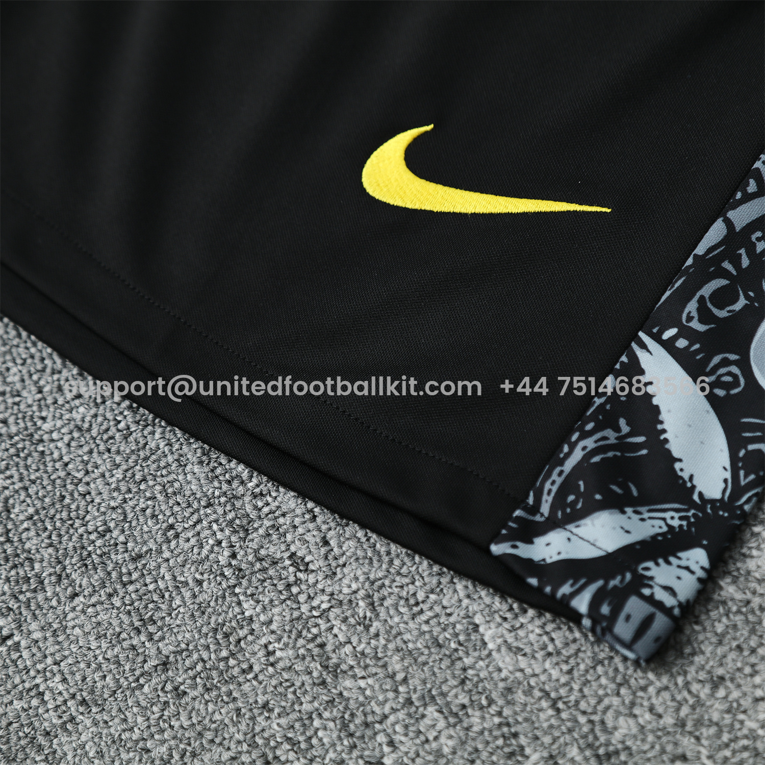 Unitedfootballkit.com | Brazil 25-26 Gray Jesus Statue Vest Training Set - Gray Vest & Black Shorts -Customize Name, Number and Patch | Worldwide Shipping