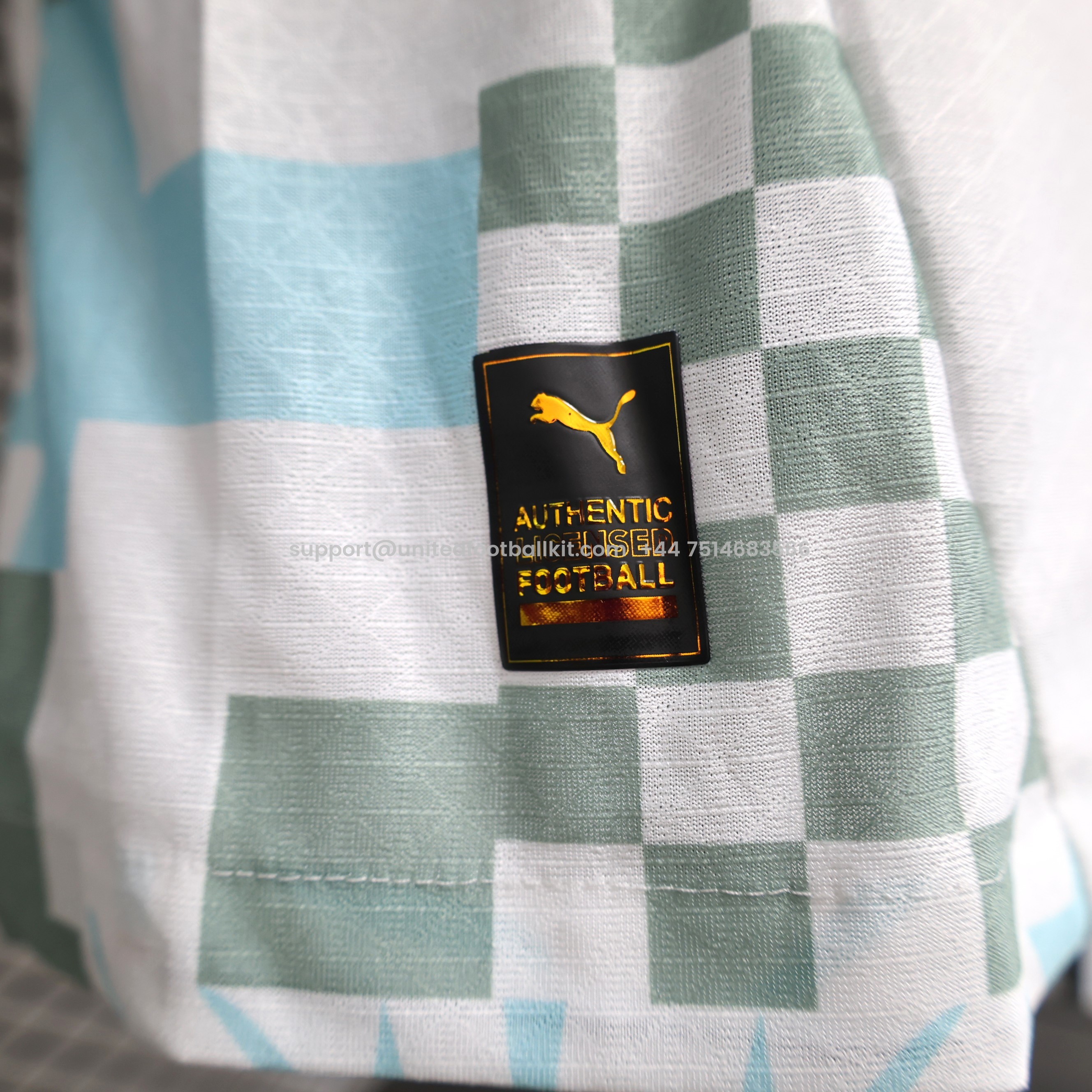 Unitedfootballkit.com | Marseille 24-25 Home Stadium Jersey - Player Version -Customize Name, Number and Patch | Worldwide Shipping