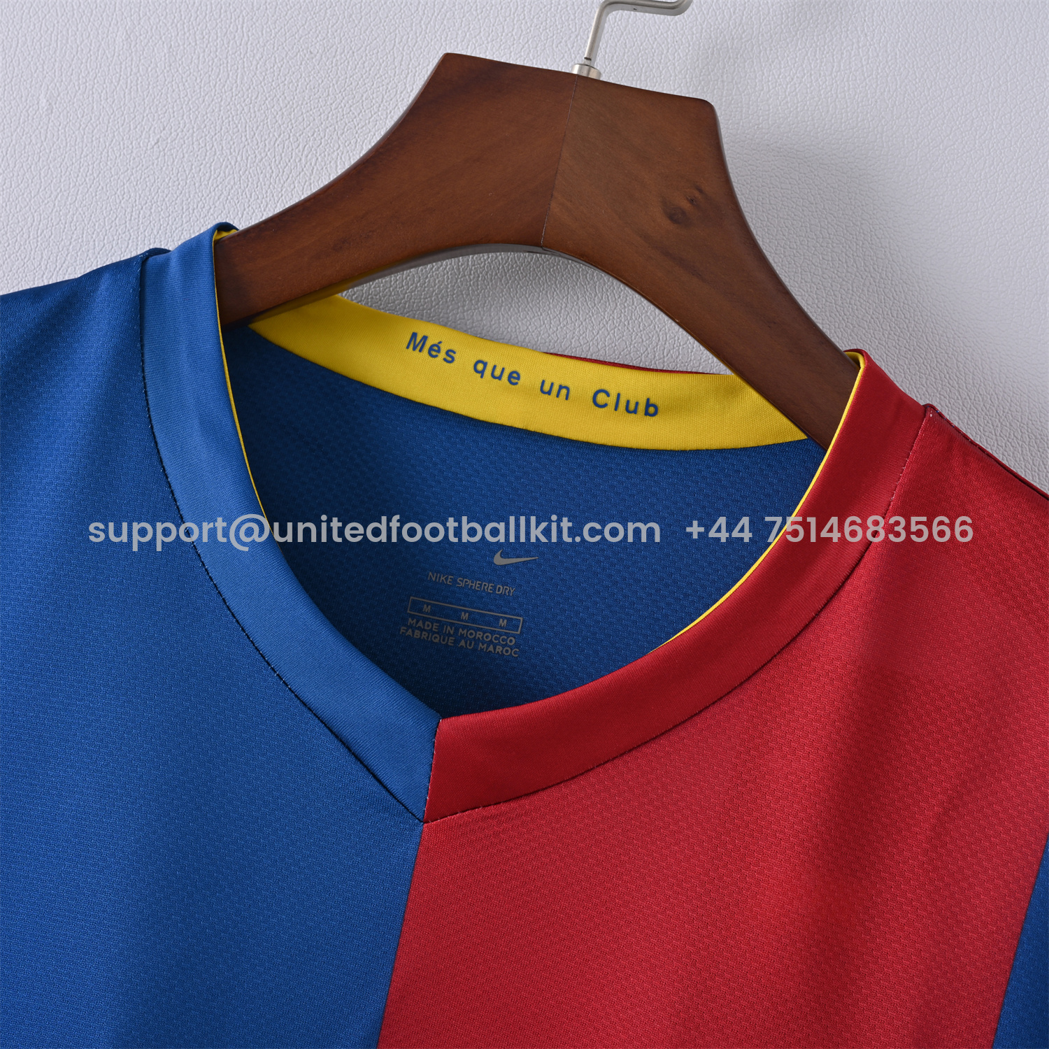 Unitedfootballkit.com | Retro Barcelona 06-07 Home Unsponsored Jersey -Customize Name, Number and Patch | Worldwide Shipping