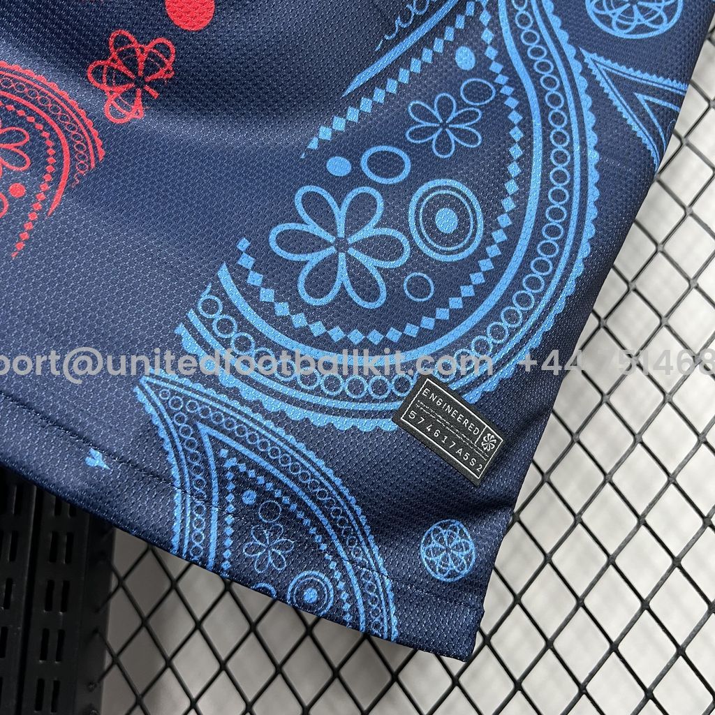 Unitedfootballkit.com | Barcelona 24-25 Blue Speical Jersey - Fans Version -Customize Name, Number and Patch | Worldwide Shipping