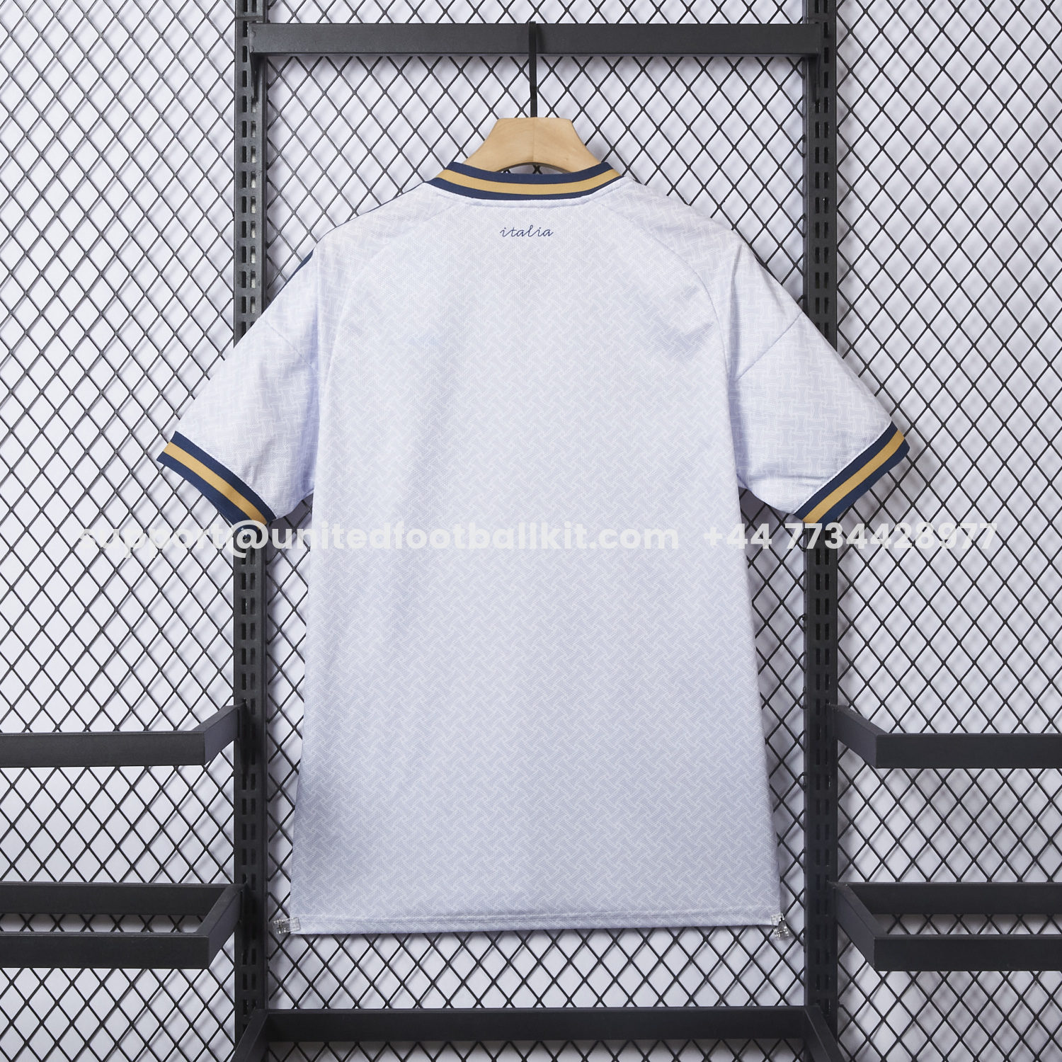 Unitedfootballkit.com | Italy 2026 Away White Jersey - Fans Version -Customize Name, Number and Patch | Worldwide Shipping
