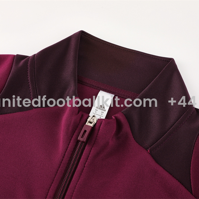 Unitedfootballkit.com | Bayern Munich 24-25 Jacket Training Tracksuit - Claret Red -Customize Name, Number and Patch | Worldwide Shipping