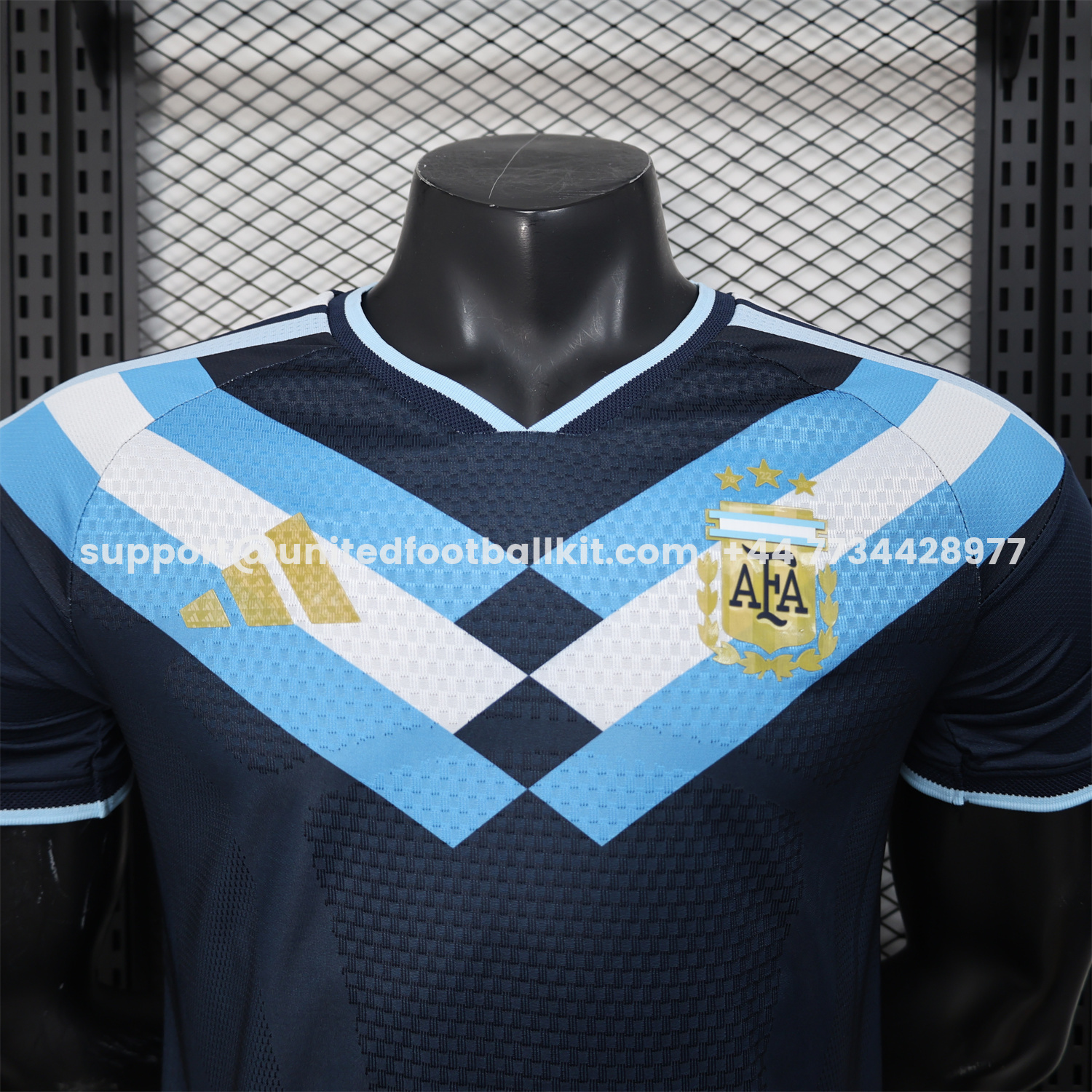 Unitedfootballkit.com | Argentina 2026 Dark Blue Special Jersey - Player Version -Customize Name, Number and Patch | Worldwide Shipping