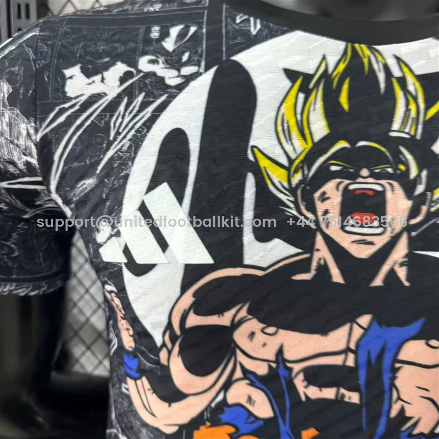 Unitedfootballkit.com | Japan 25-26 Muscle Saiyan Black Special Jersey - Player Version -Customize Name, Number and Patch | Worldwide Shipping