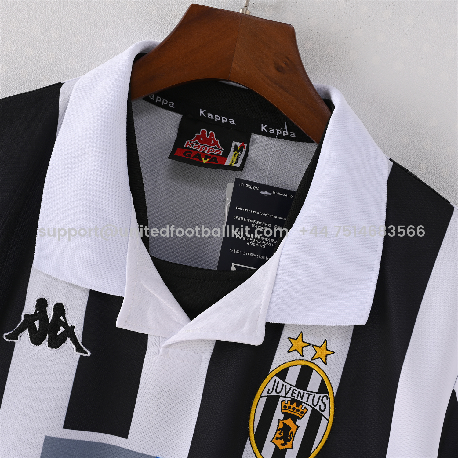 Unitedfootballkit.com | Retro Juventus 1999-00 Home Jersey -Customize Name, Number and Patch | Worldwide Shipping