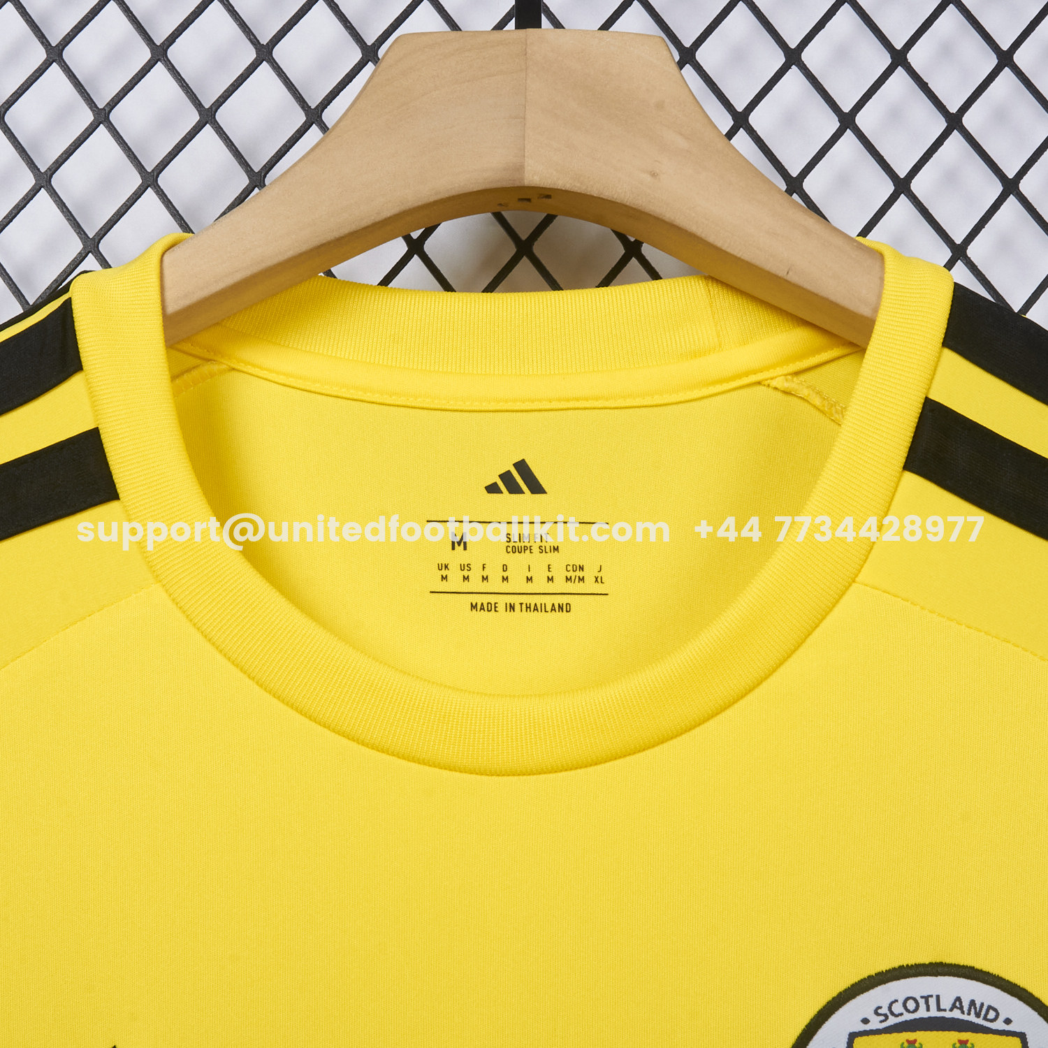 Unitedfootballkit.com | S-c-o.t l.a-n.d 2026 Yellow Goalkeeper Jersey - Fans Version -Customize Name, Number and Patch | Worldwide Shipping