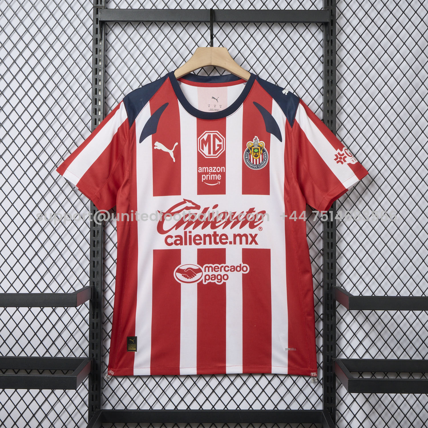 Unitedfootballkit.com | Chivas de Guadalajara 25-26 Home Jersey - Fans Version -Customize Name, Number and Patch | Worldwide Shipping