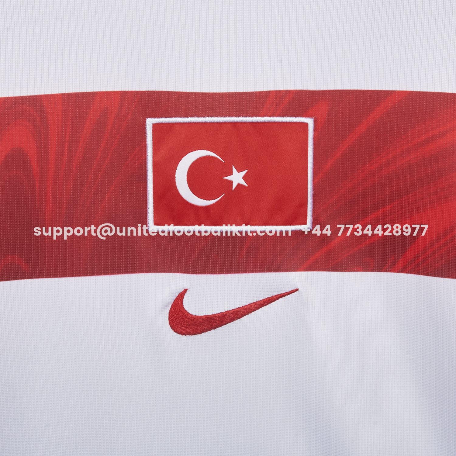 Unitedfootballkit.com | Turkey 2026 Home Jersey - Fans Version -Customize Name, Number and Patch | Worldwide Shipping