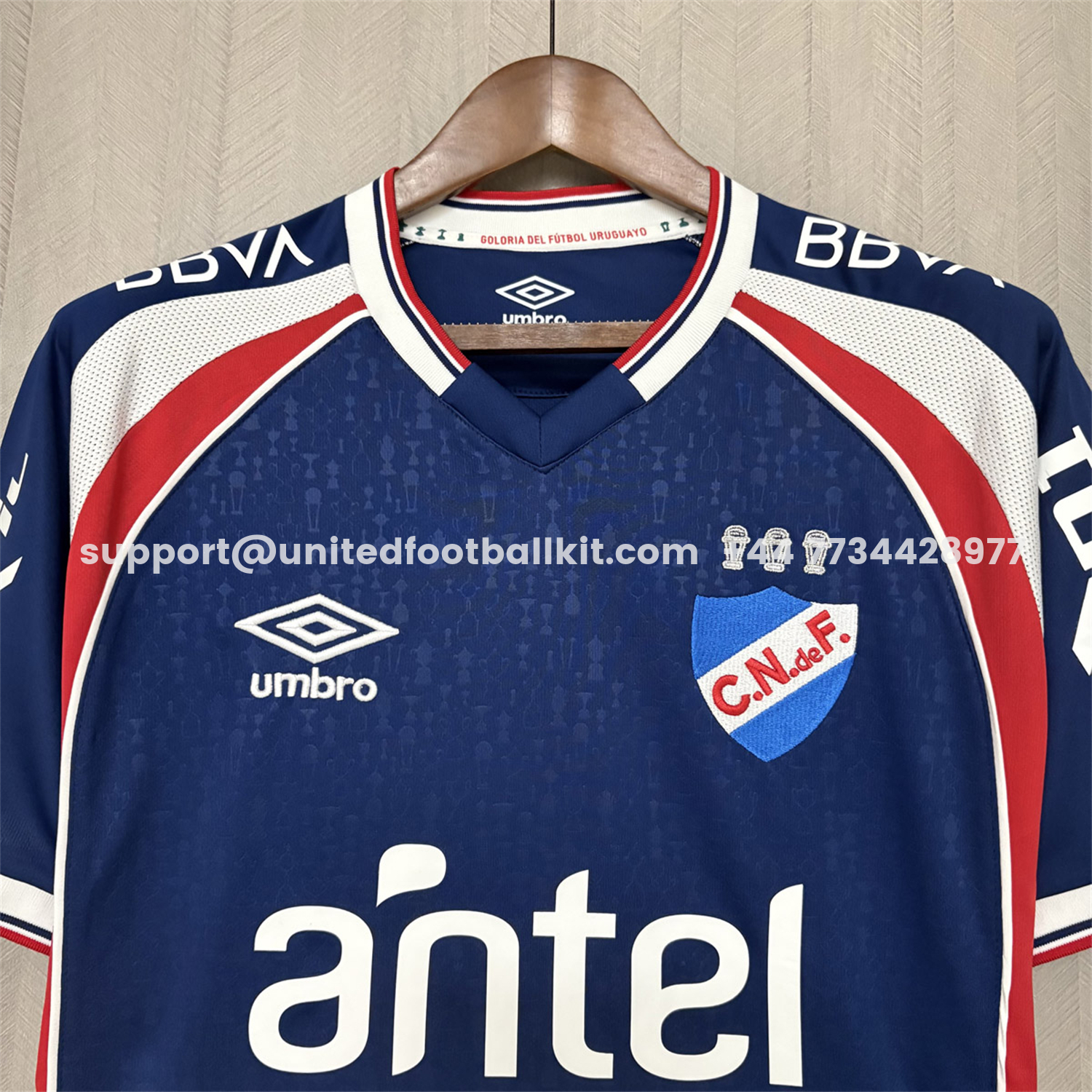 Unitedfootballkit.com | Uruguay Nacional Club Nacional de Football 26-27 Blue Goalkeeper Jersey - Fans Version -Customize Name, Number and Patch | Worldwide Shipping