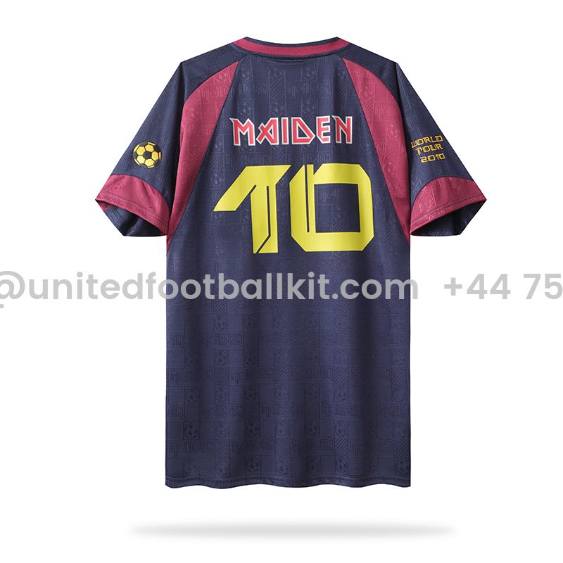Unitedfootballkit.com | Retro Iron Maiden 2010 Home Stadium Jersey -Customize Name, Number and Patch | Worldwide Shipping