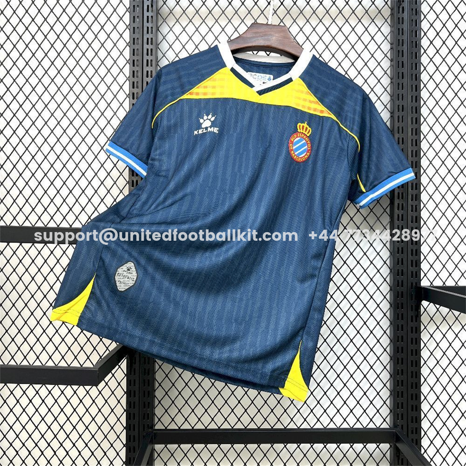 Unitedfootballkit.com | RCD Espanyol 25-26 Third Jersey - Fans Version -Customize Name, Number and Patch | Worldwide Shipping