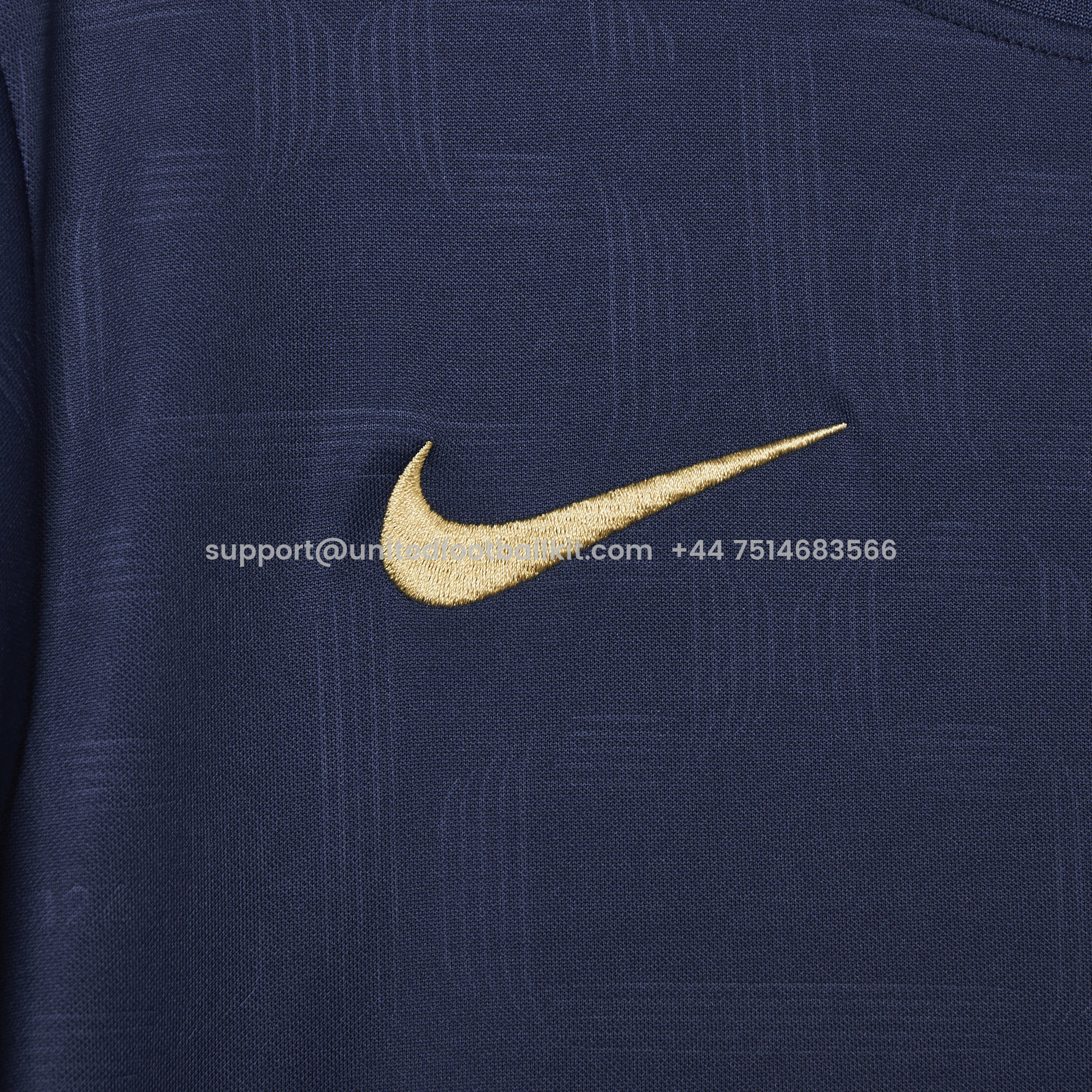 Unitedfootballkit.com | Barcelona 24-25 Navy Blue 125th Anniversary Pre-match Jersey - Fans Version -Customize Name, Number and Patch | Worldwide Shipping