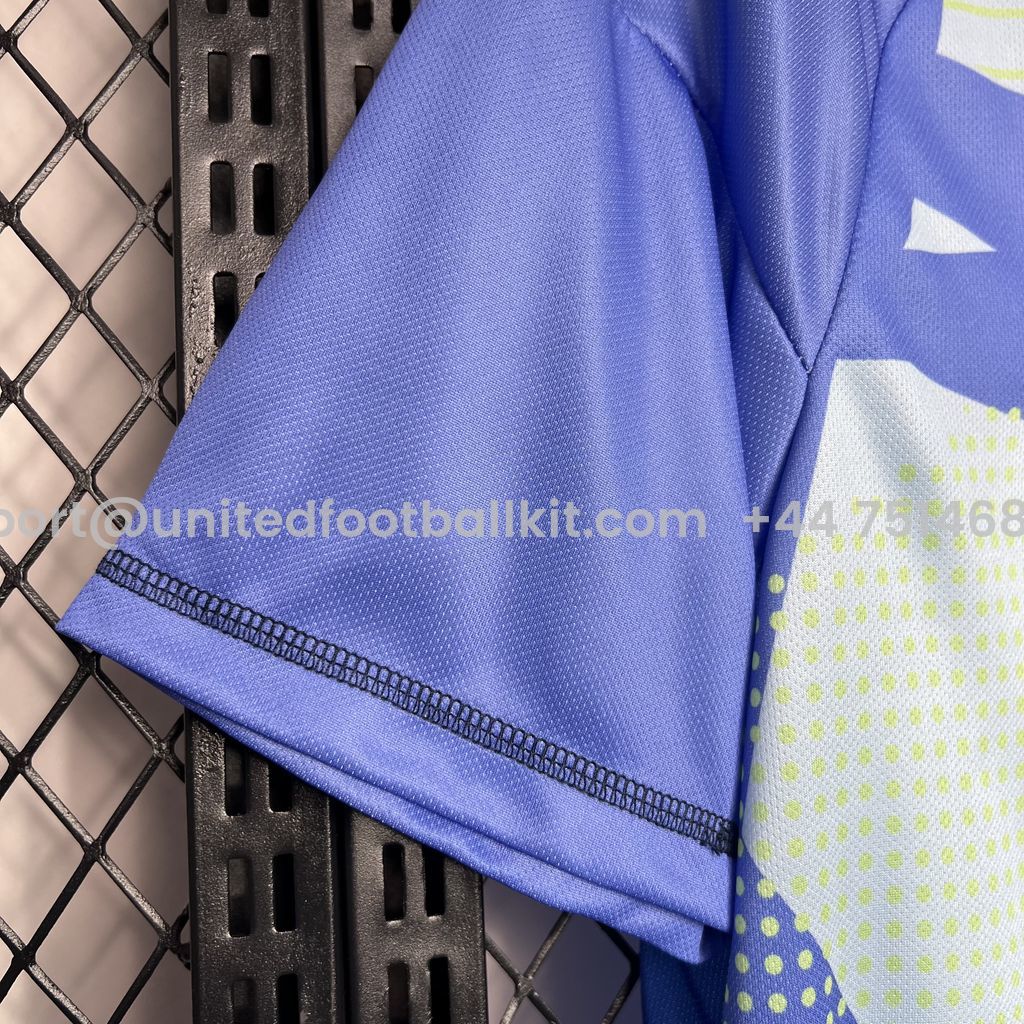 Unitedfootballkit.com | Manchester United 24-25 Blue Goalkeeper Jersey - Fans Version -Customize Name, Number and Patch | Worldwide Shipping