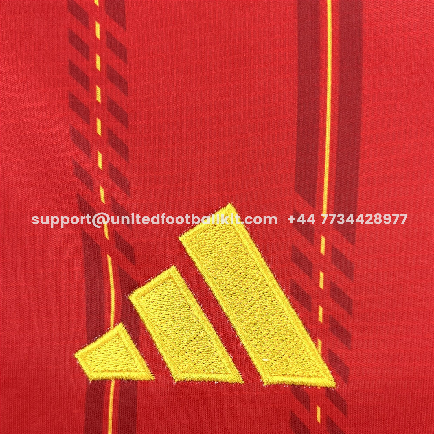 Unitedfootballkit.com | Spain 2026 Home Red Long Sleeves Jersey - Fans Version -Customize Name, Number and Patch | Worldwide Shipping