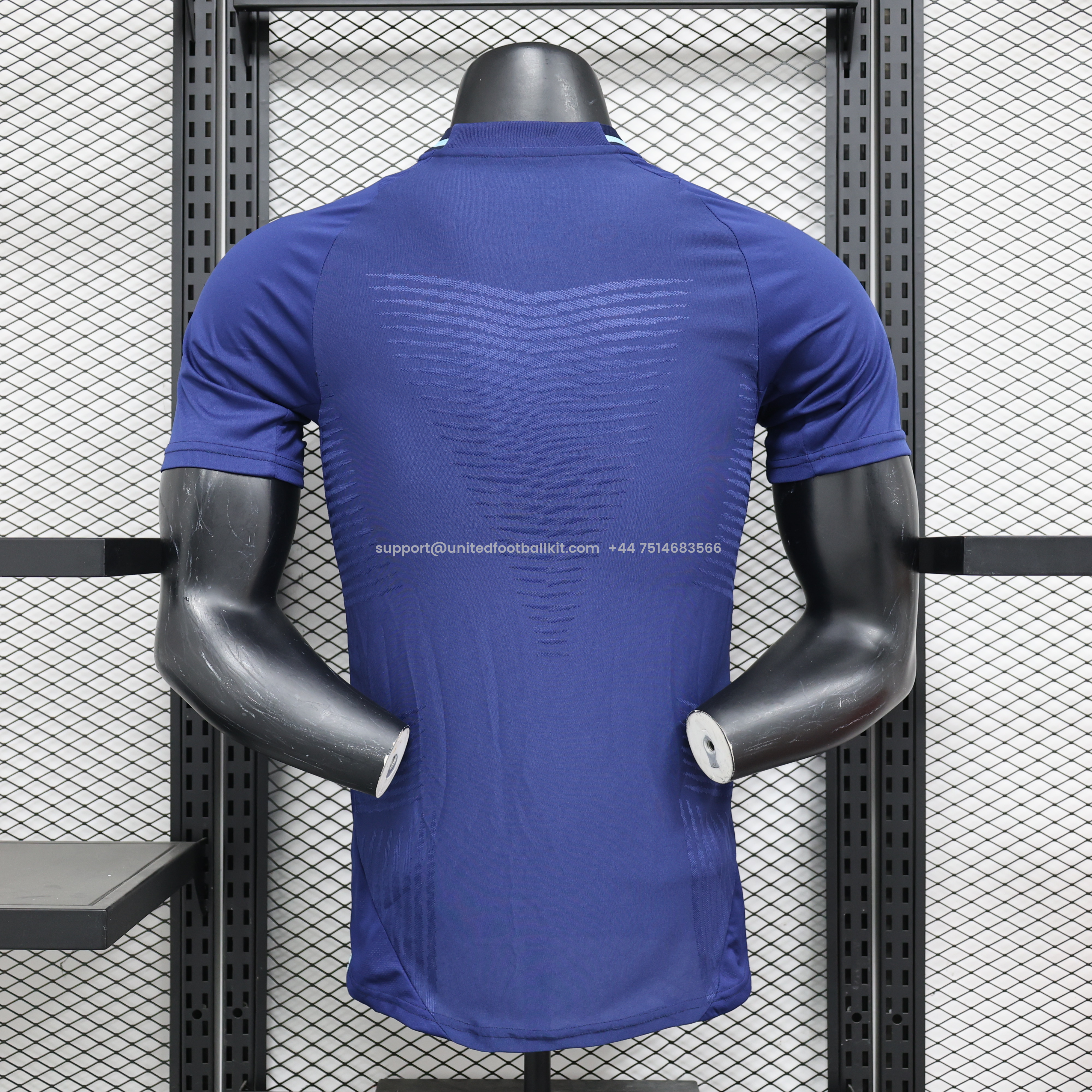 Unitedfootballkit.com | Arsenal 24-25 Blue Pre-match Training Jersey - Player Version -Customize Name, Number and Patch | Worldwide Shipping