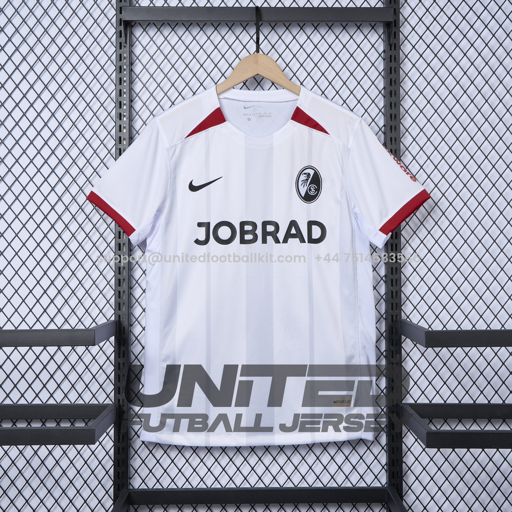 Unitedfootballkit.com | SC Freiburg 24-25 Away Jersey - Fans Version -Customize Name, Number and Patch | Worldwide Shipping