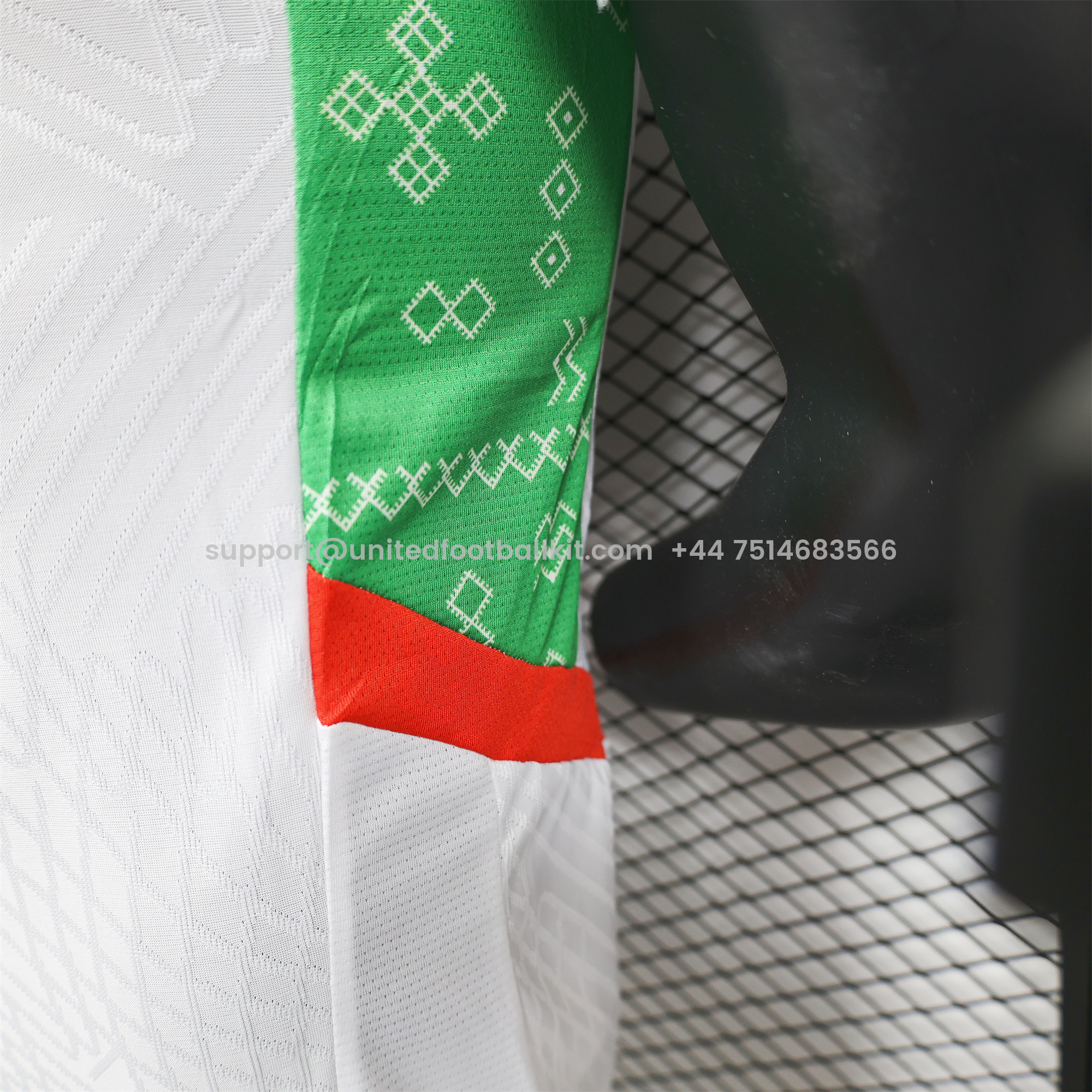 Unitedfootballkit.com | Morocco 24-25 Away Jersey - Player Version -Customize Name, Number and Patch | Worldwide Shipping