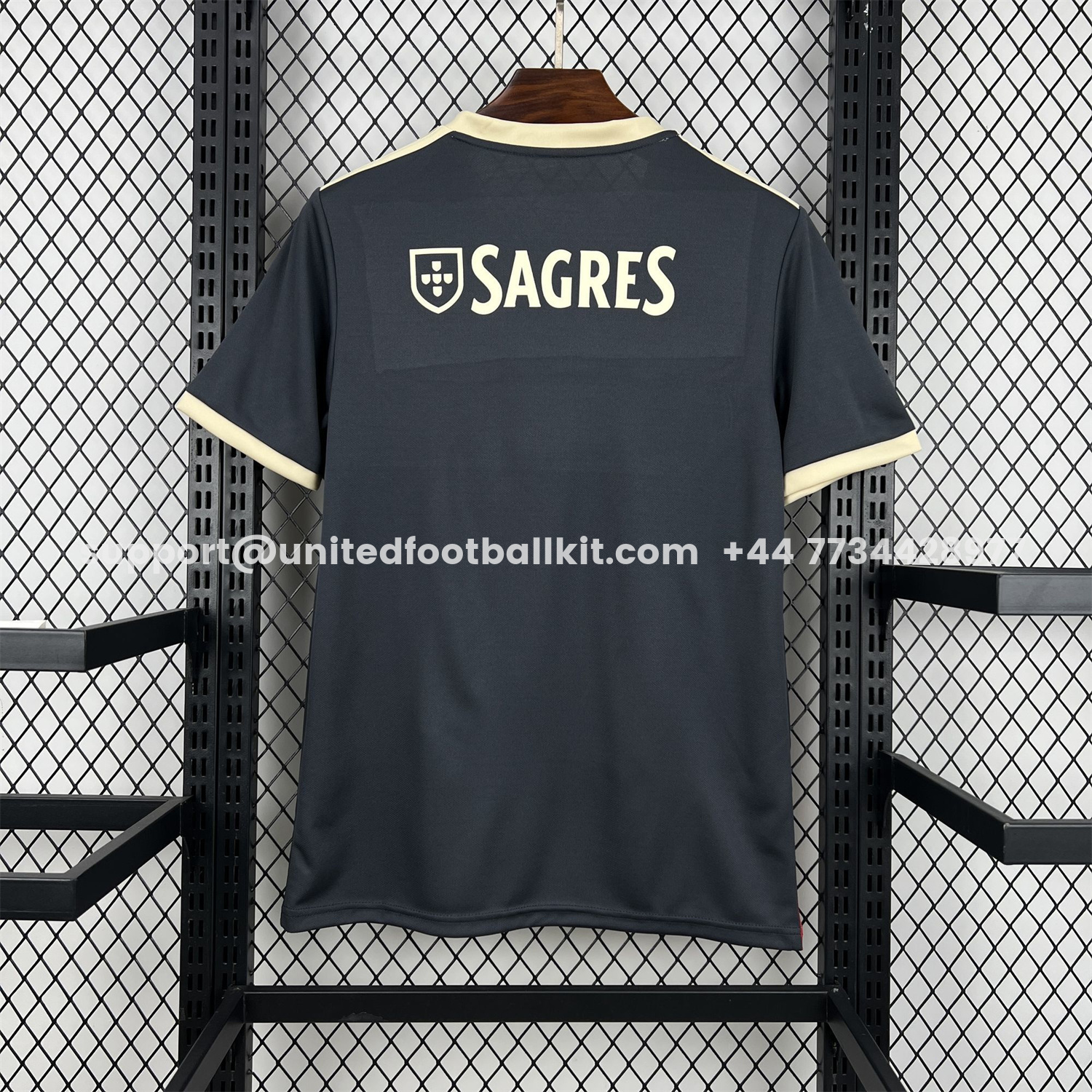 Unitedfootballkit.com | Benfica 25-26 Red And Grey Special Jersey - Fans Version -Customize Name, Number and Patch | Worldwide Shipping