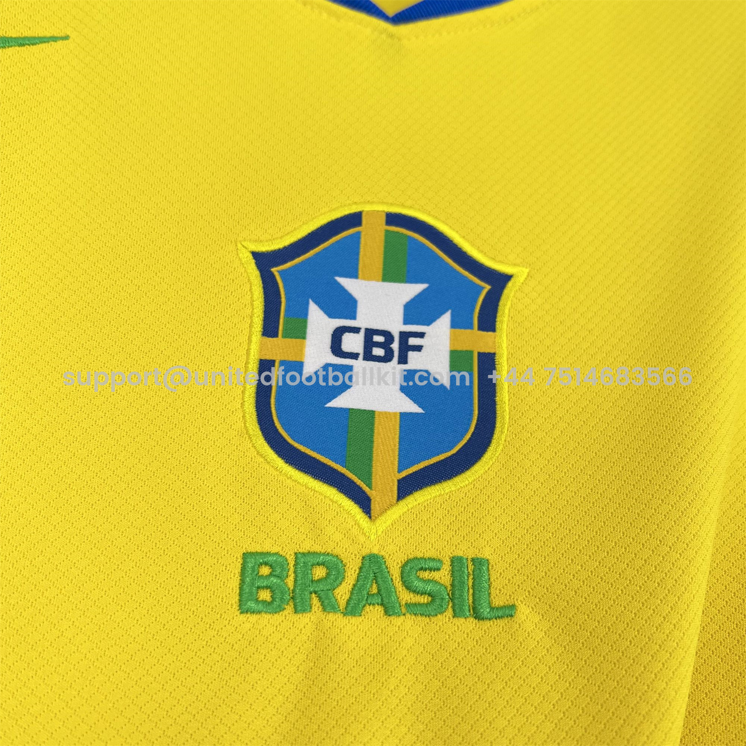 Unitedfootballkit.com | Brazil 2025 Women's Team Home Jersey - Men's Fans Version -Customize Name, Number and Patch | Worldwide Shipping