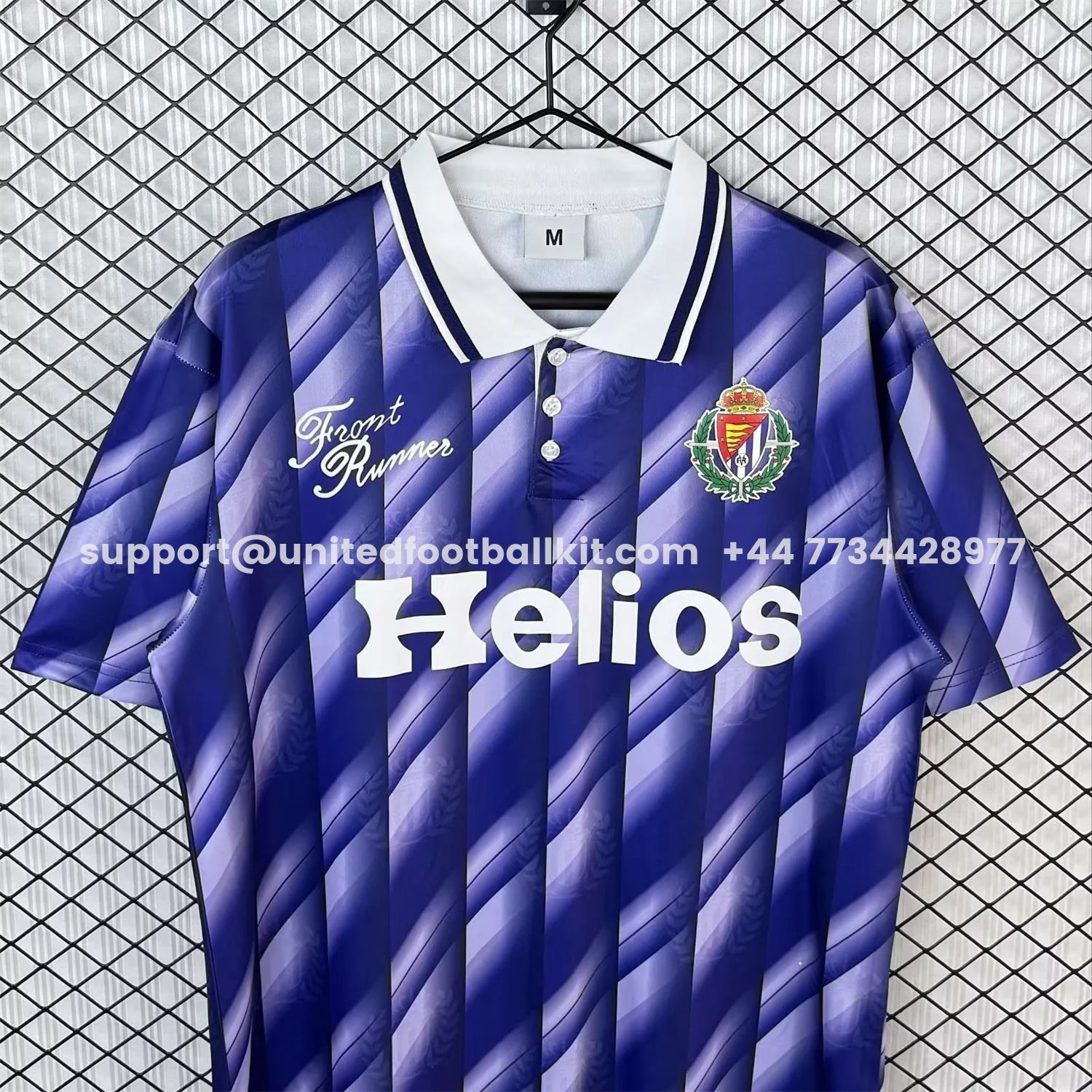 Unitedfootballkit.com | Retro Real Valladolid 1991-93 Away Jersey -Customize Name, Number and Patch | Worldwide Shipping
