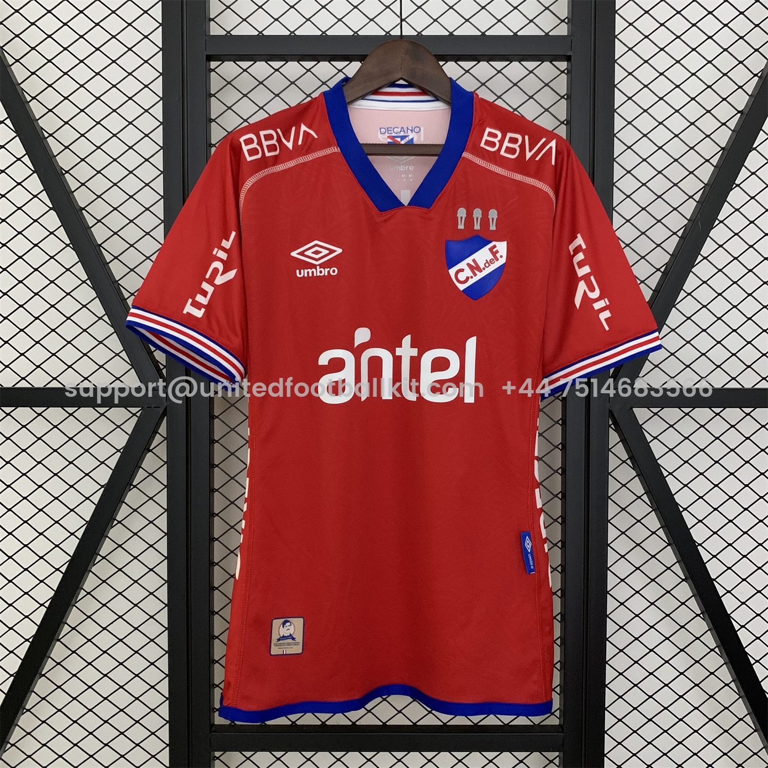 Unitedfootballkit.com | Uruguay Nacional Club Nacional de Football 25-26 Away Jersey - Fans Version -Customize Name, Number and Patch | Worldwide Shipping