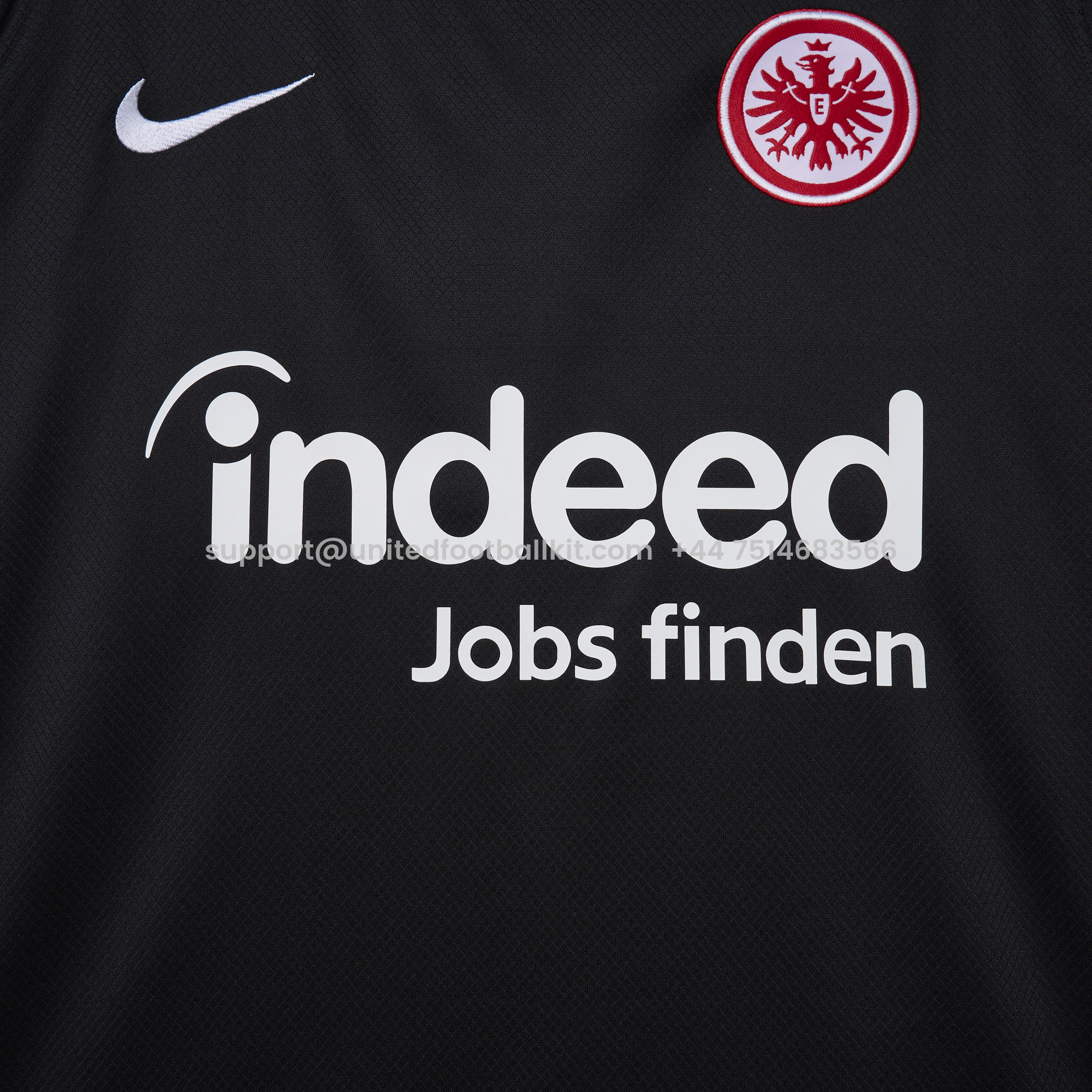 Unitedfootballkit.com | Frankfurt 24-25 Away Jersey - Fans Version -Customize Name, Number and Patch | Worldwide Shipping