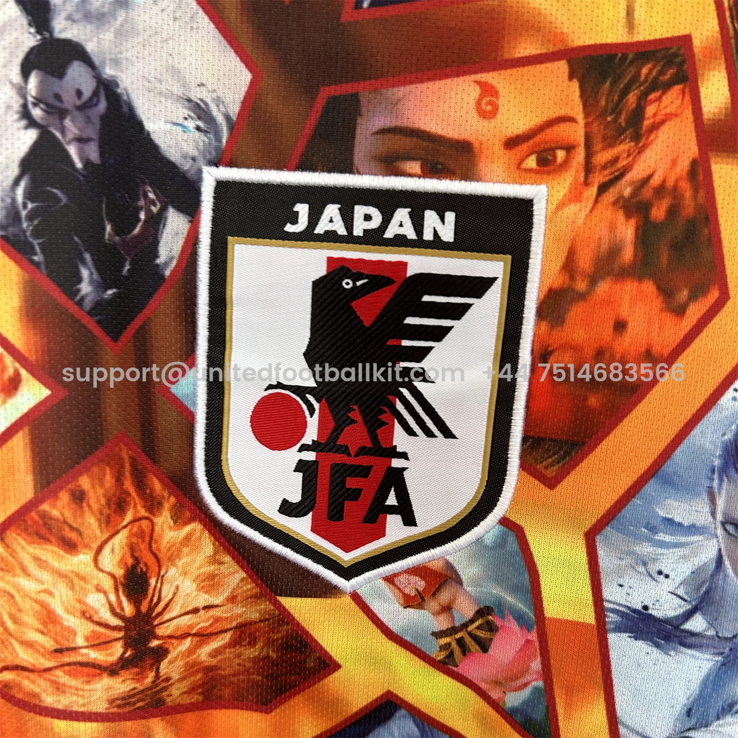 Unitedfootballkit.com | Japan 25-26 Nezha 2 Movie Clips Special Edition Jersey - Fans Version -Customize Name, Number and Patch | Worldwide Shipping