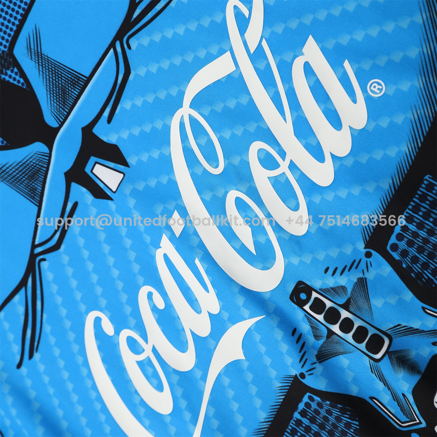 Unitedfootballkit.com | Napoli 25-26 Vest Training Set - Blue Mecha Vest & Black Shorts -Customize Name, Number and Patch | Worldwide Shipping