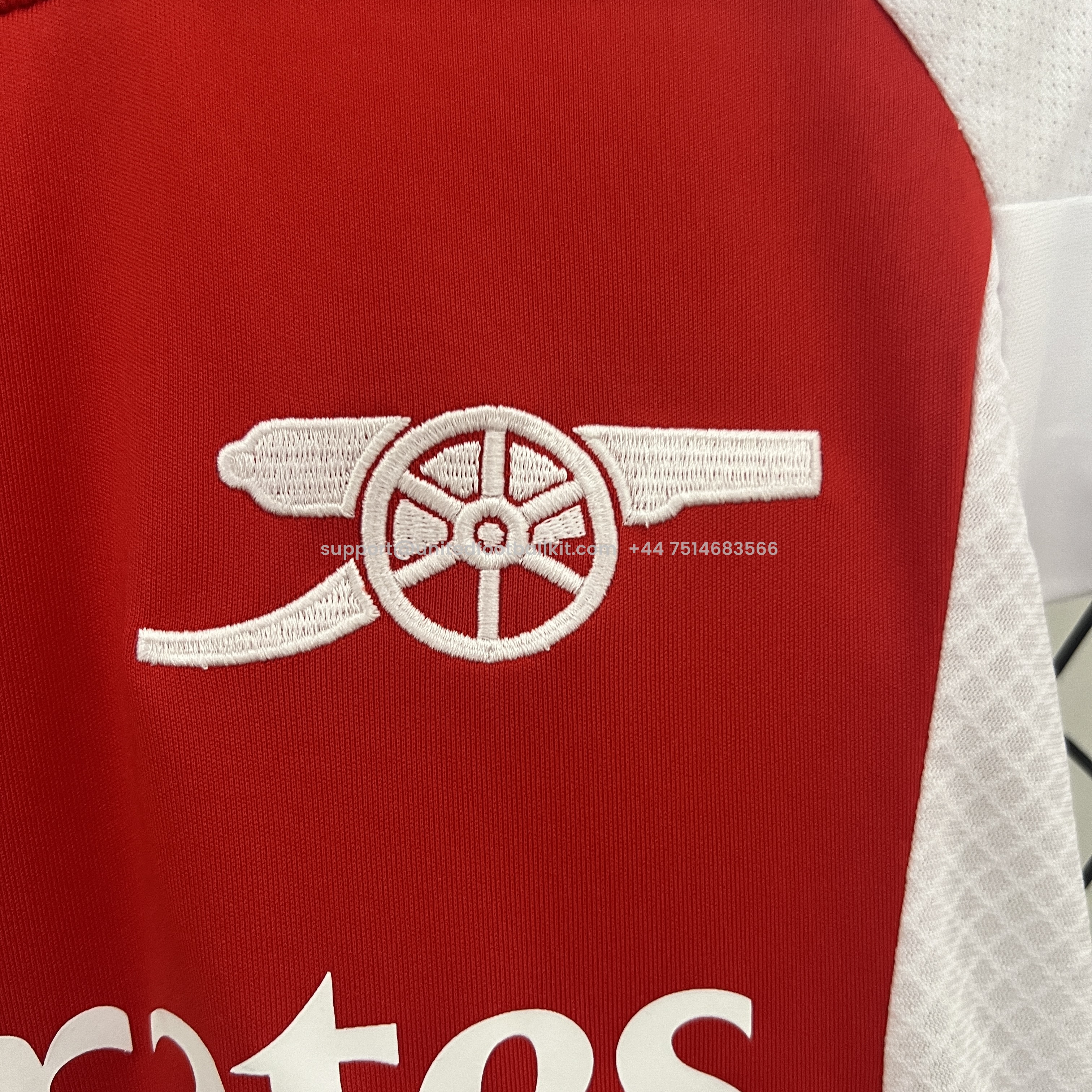 Unitedfootballkit.com | Arsenal 24-25 Home Stadium Kids Kit -Customize Name, Number and Patch | Worldwide Shipping
