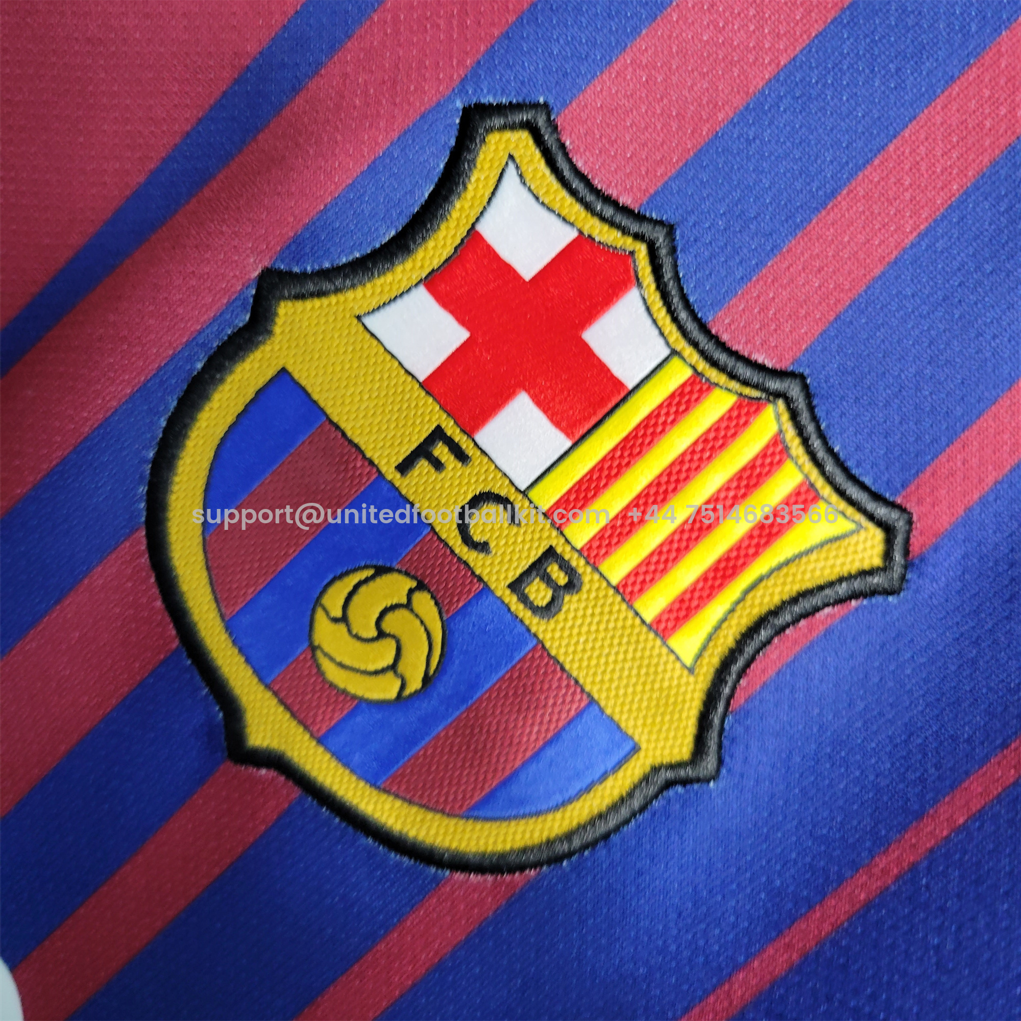 Unitedfootballkit.com | Retro Barcelona 17-18 Home Stadium Jersey -Customize Name, Number and Patch | Worldwide Shipping