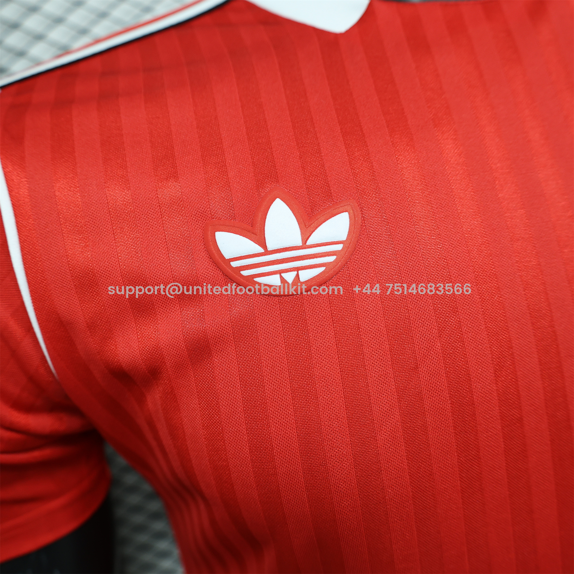 Unitedfootballkit.com | Manchester United 2025 Red Icon Retro Jersey - Player Version -Customize Name, Number and Patch | Worldwide Shipping