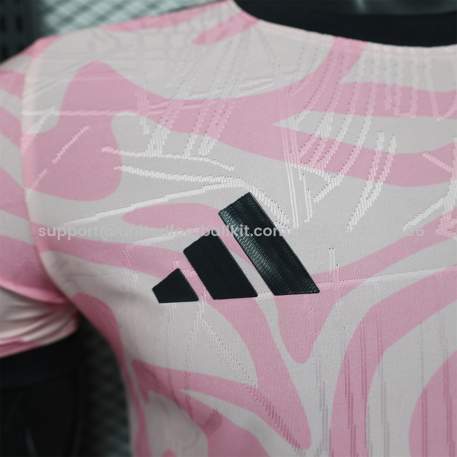 Unitedfootballkit.com | Flamengo 25-26 Pink Ripples Special Jersey - Player Version -Customize Name, Number and Patch | Worldwide Shipping