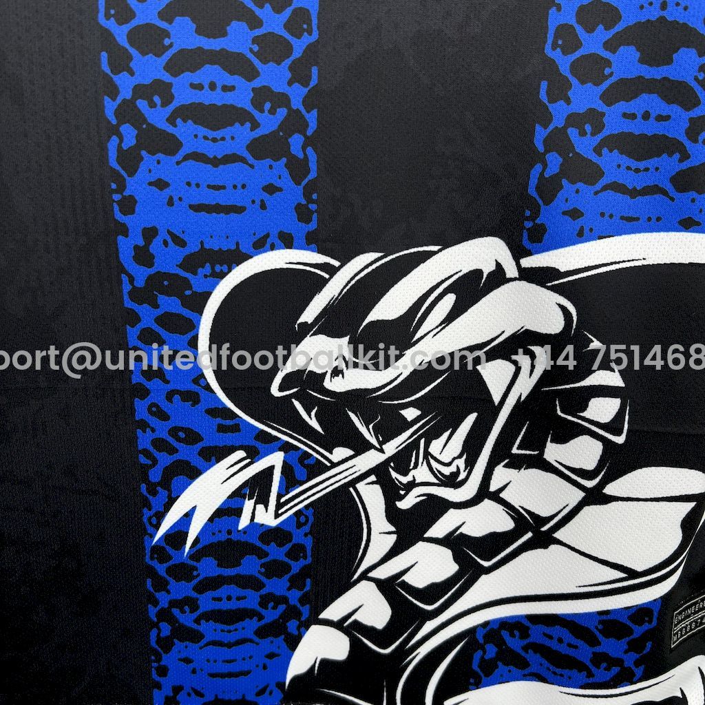 Unitedfootballkit.com | Inter Milan 24-25 Blue Black Mamba Special Edition Jersey - Fans Version -Customize Name, Number and Patch | Worldwide Shipping