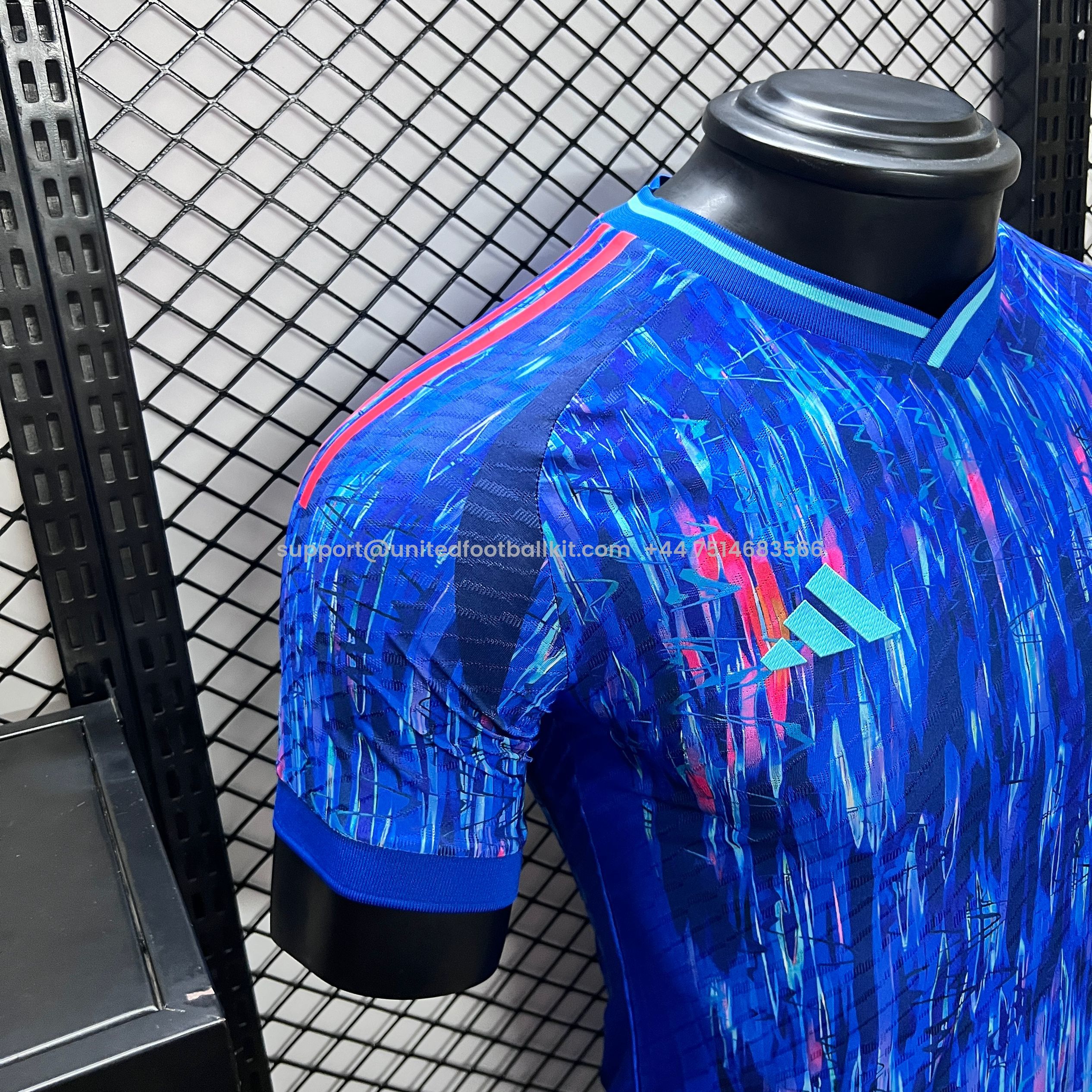 Unitedfootballkit.com | Japan 24-25 Blue Speical Jersey - Player Version -Customize Name, Number and Patch | Worldwide Shipping