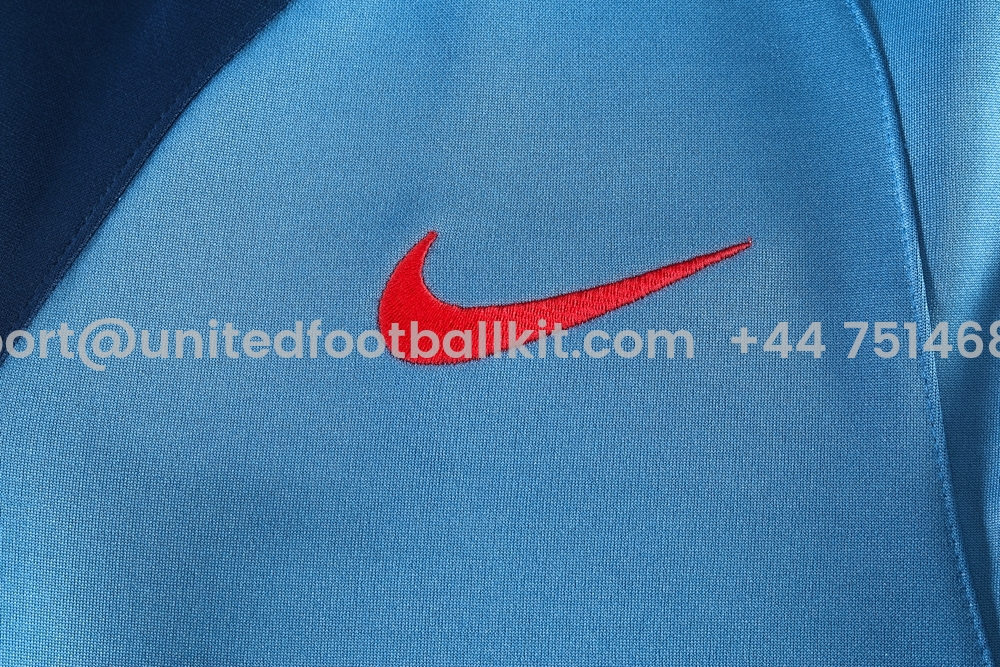 Unitedfootballkit.com | Club América 24-25 Jacket Training Tracksuit - Blue -Customize Name, Number and Patch | Worldwide Shipping