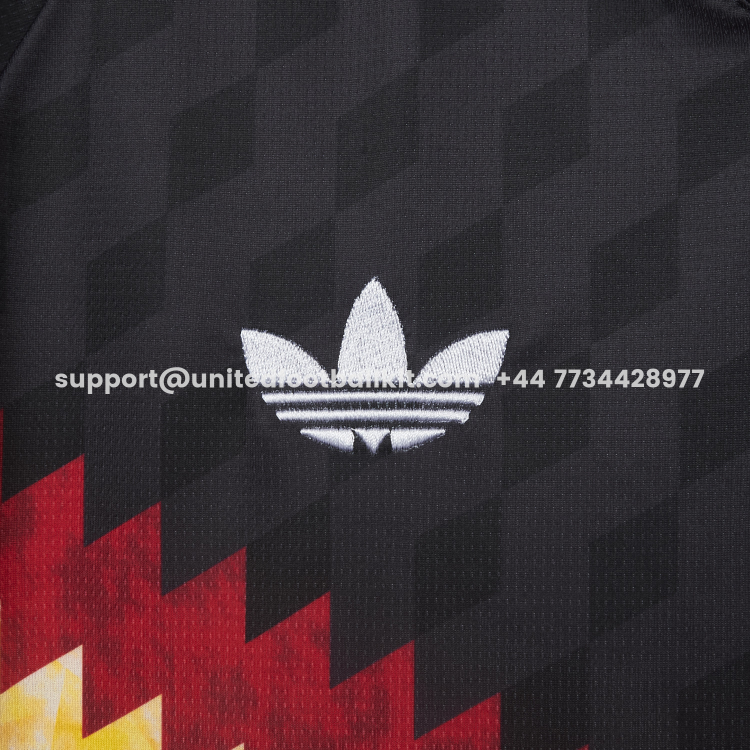 Unitedfootballkit.com | Germany 2026 Black And White V-Shaped Design Special Jersey - Fans Version -Customize Name, Number and Patch | Worldwide Shipping