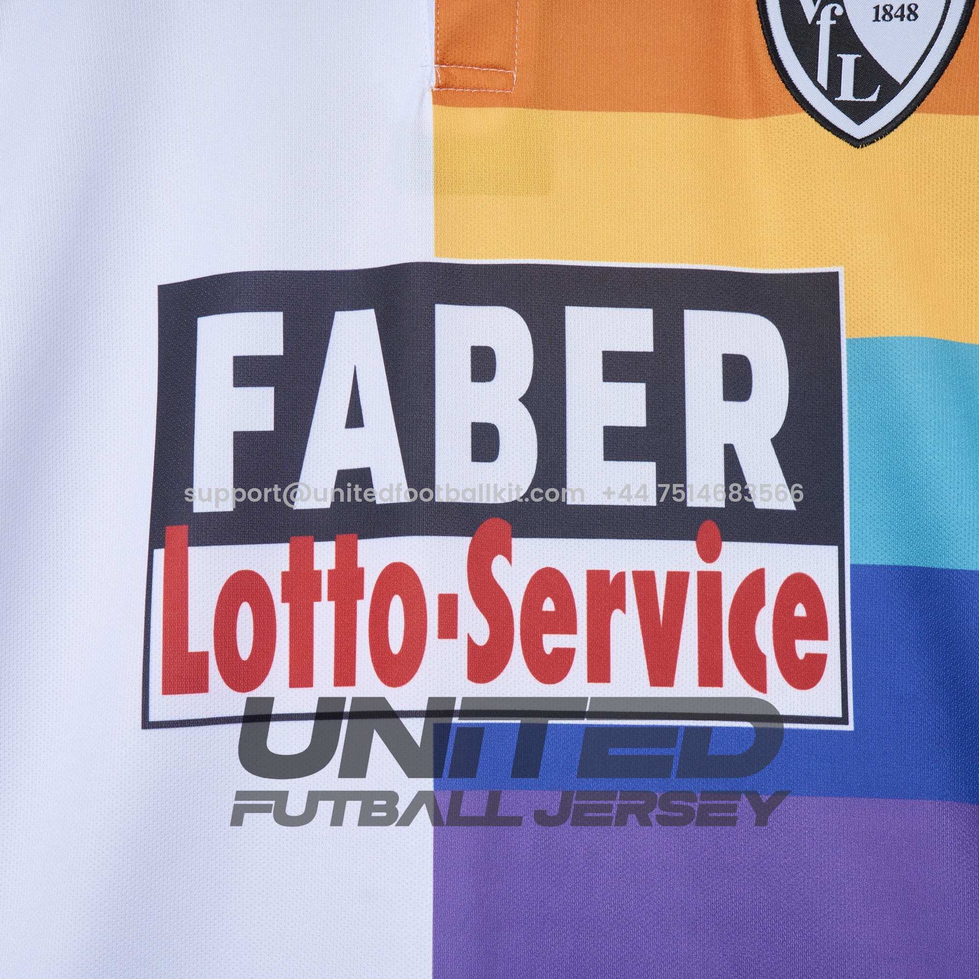 Unitedfootballkit.com | Retro VfL Bochum 1997-99 Away Jersey -Customize Name, Number and Patch | Worldwide Shipping