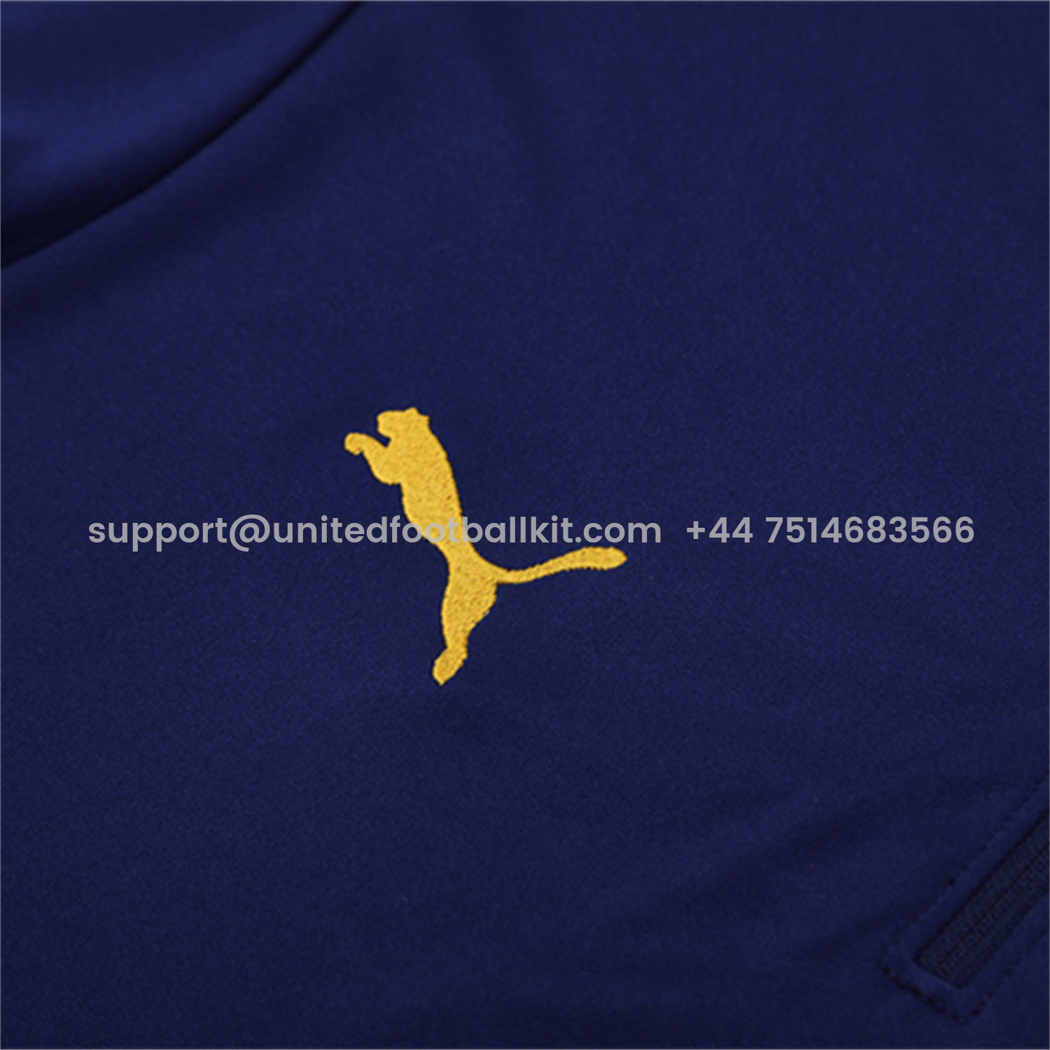 Unitedfootballkit.com | Portugal 25-26 Kids Long Sleeve Training Set - Royal Blue -Customize Name, Number and Patch | Worldwide Shipping