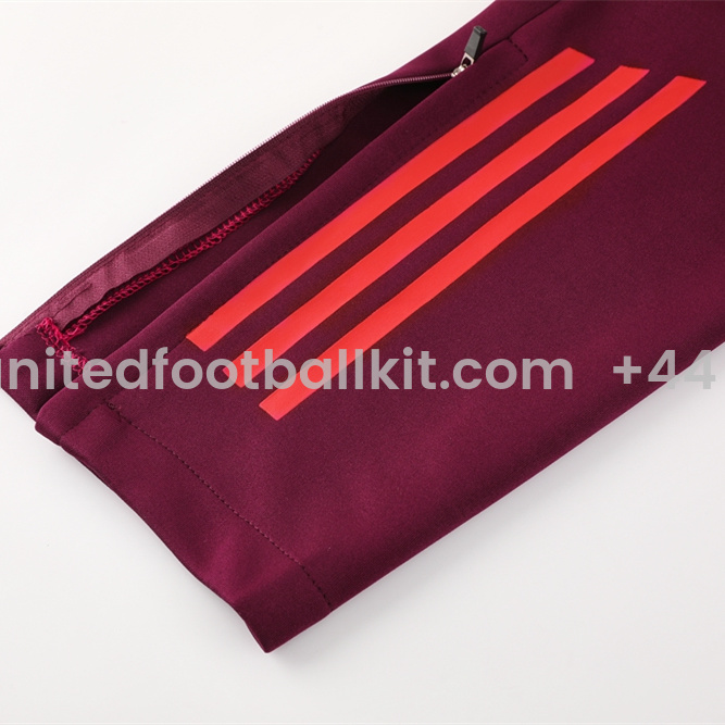 Unitedfootballkit.com | Bayern Munich 24-25 Jacket Training Tracksuit - Claret Red -Customize Name, Number and Patch | Worldwide Shipping