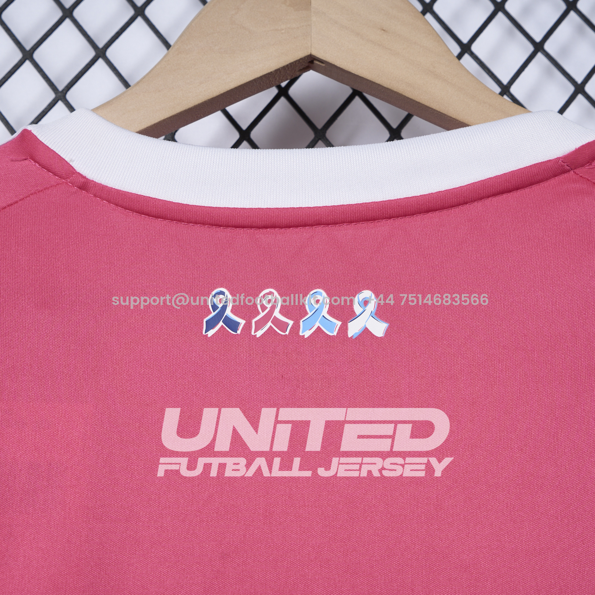 Unitedfootballkit.com | Schalke 04 24-25 GK Pink October Jersey - Fans Version -Customize Name, Number and Patch | Worldwide Shipping