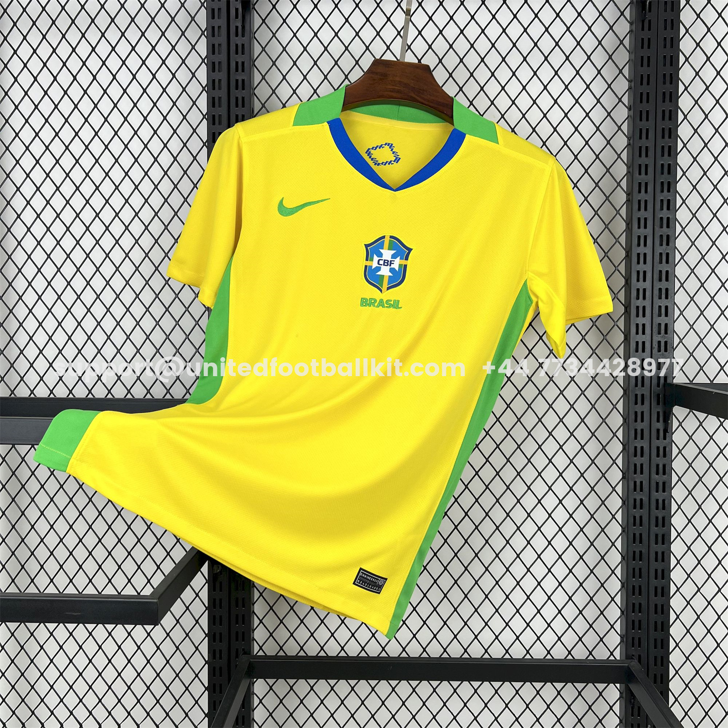 Unitedfootballkit.com | Brazil 2025 Women's Team Home Jersey - Men's Fans Version -Customize Name, Number and Patch | Worldwide Shipping