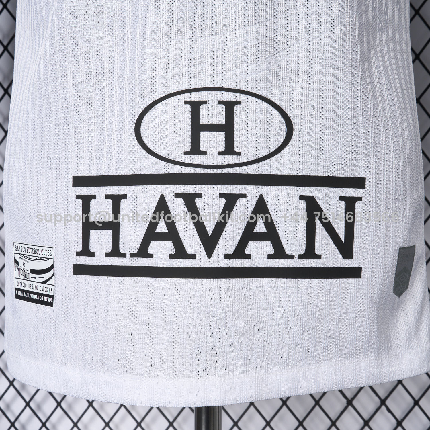 Unitedfootballkit.com | Santos 25-26 Home Jersey With Sponsors - Player Version -Customize Name, Number and Patch | Worldwide Shipping