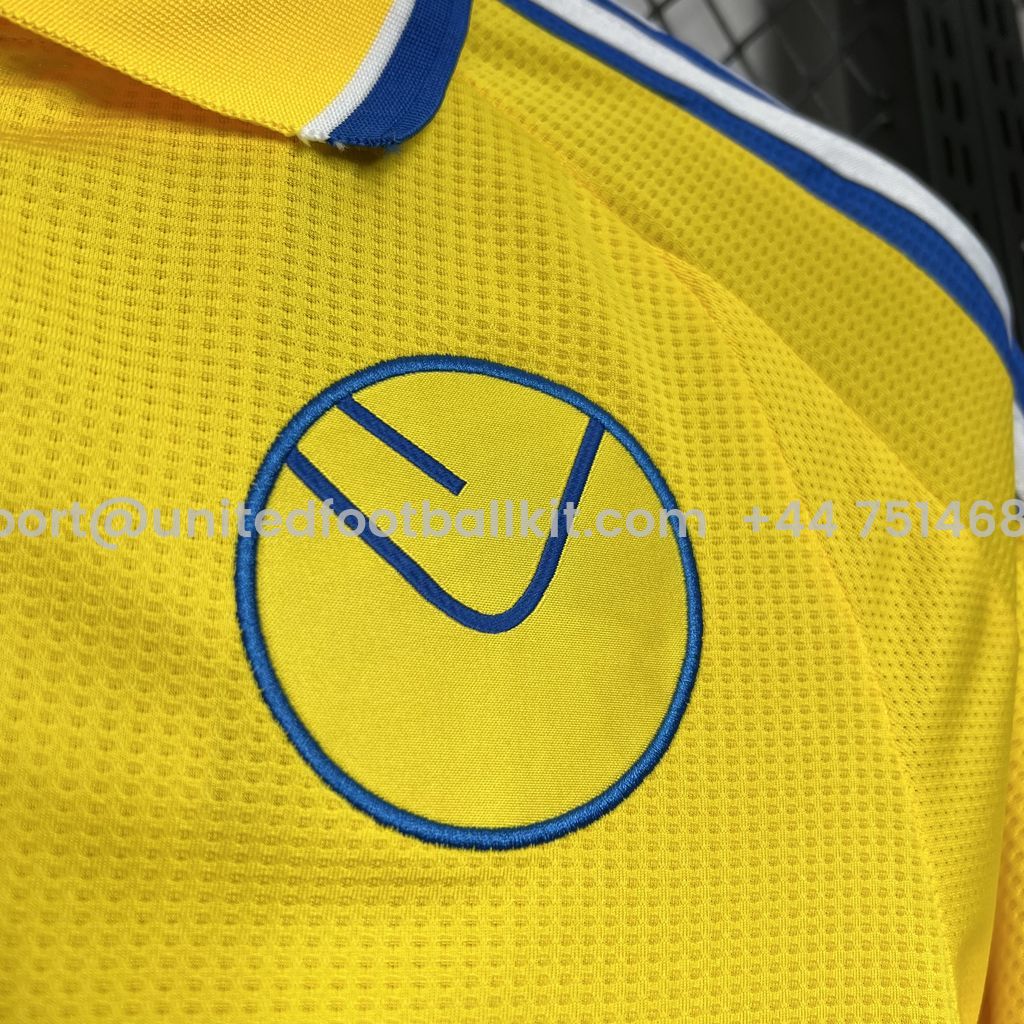 Unitedfootballkit.com | Leeds United 24-25 Away Jersey - Fans Version -Customize Name, Number and Patch | Worldwide Shipping