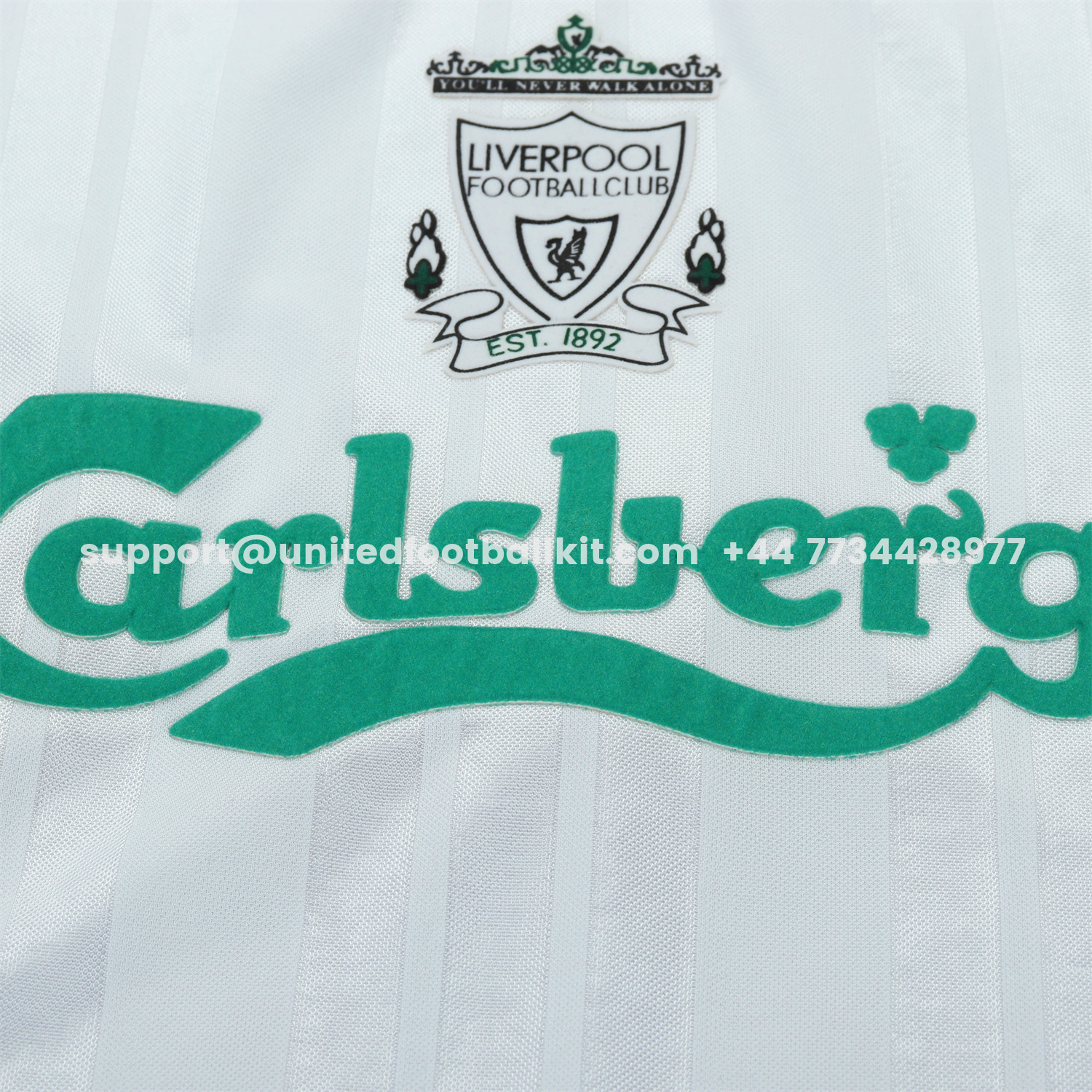 Unitedfootballkit.com | Retro Liver.pool 1993-95 Away Kids Kit -Customize Name, Number and Patch | Worldwide Shipping