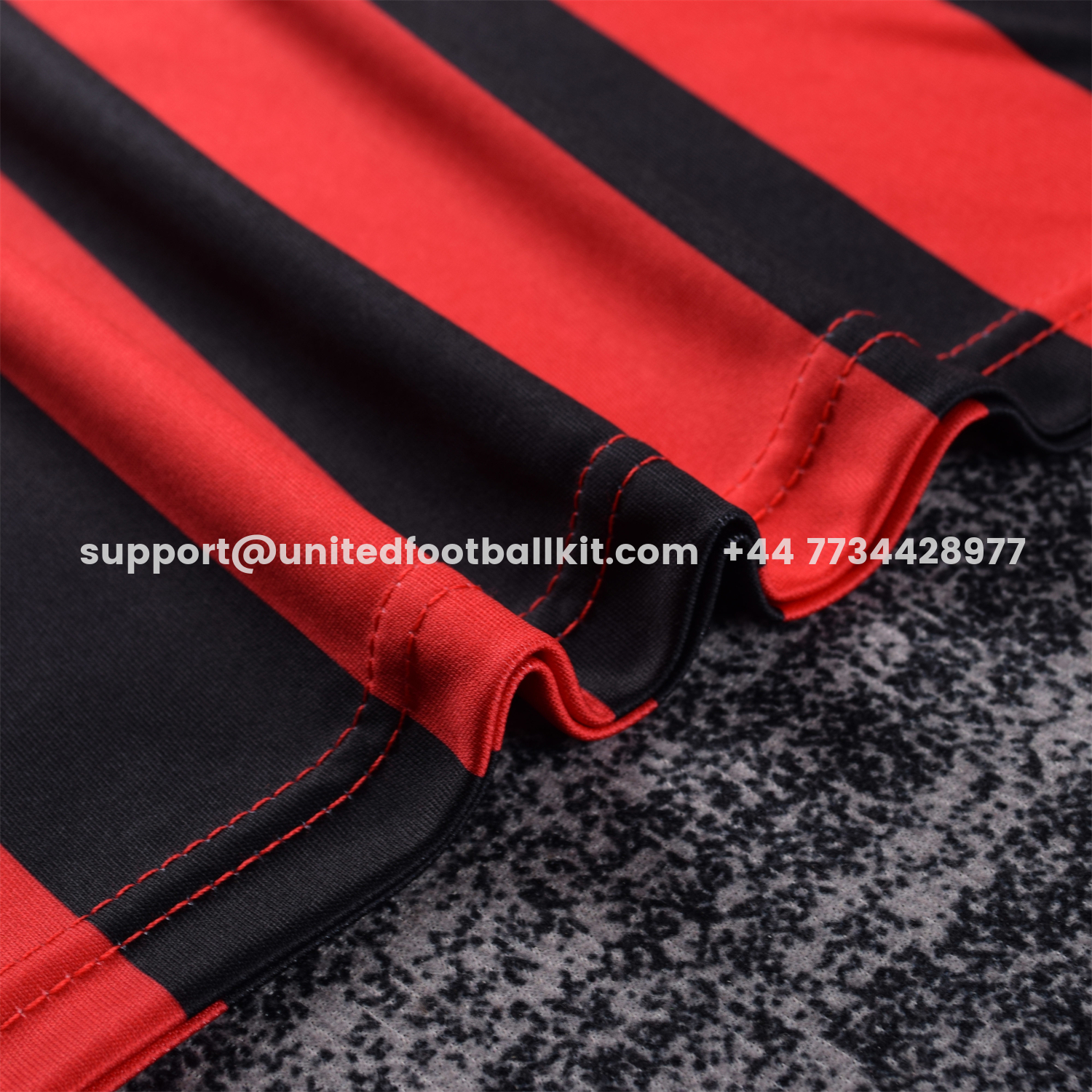 Unitedfootballkit.com | Retro AC Milan 1990-91 Home Kids Kit -Customize Name, Number and Patch | Worldwide Shipping