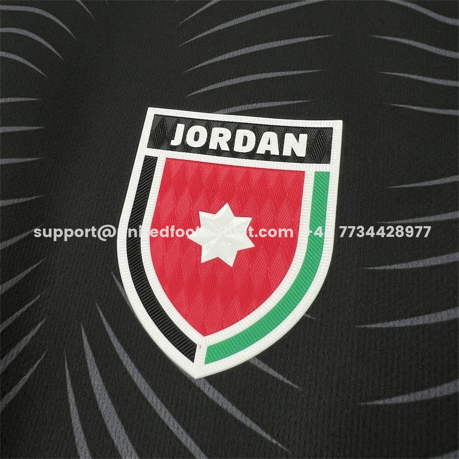 Unitedfootballkit.com | Jordan 2026 Third Black Jersey - Fans Version -Customize Name, Number and Patch | Worldwide Shipping